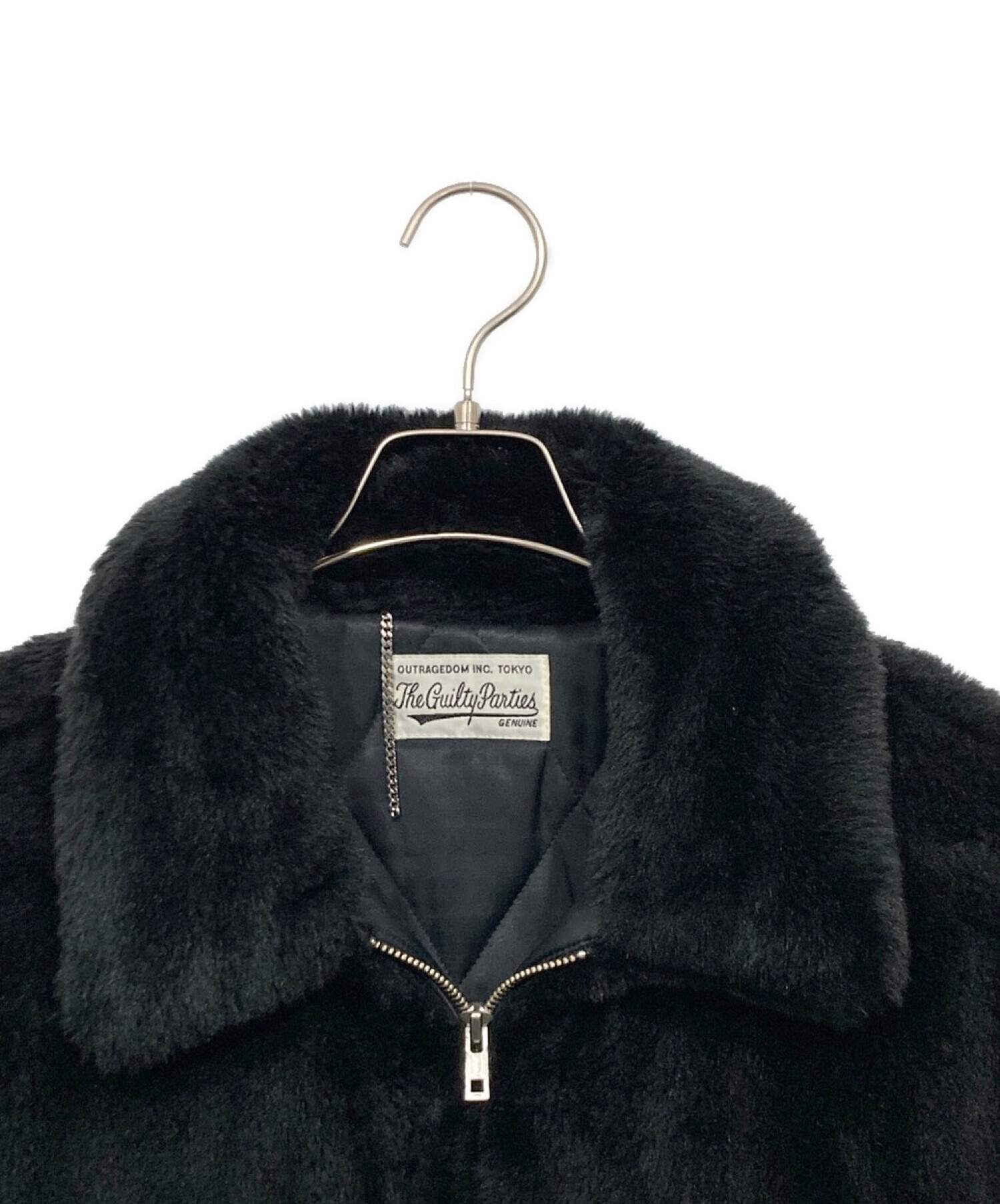 WACKO MARIA (ワコマリア) ファーコーチジャケット / FUR COACH JACKET ＠ ブラック サイズ:S