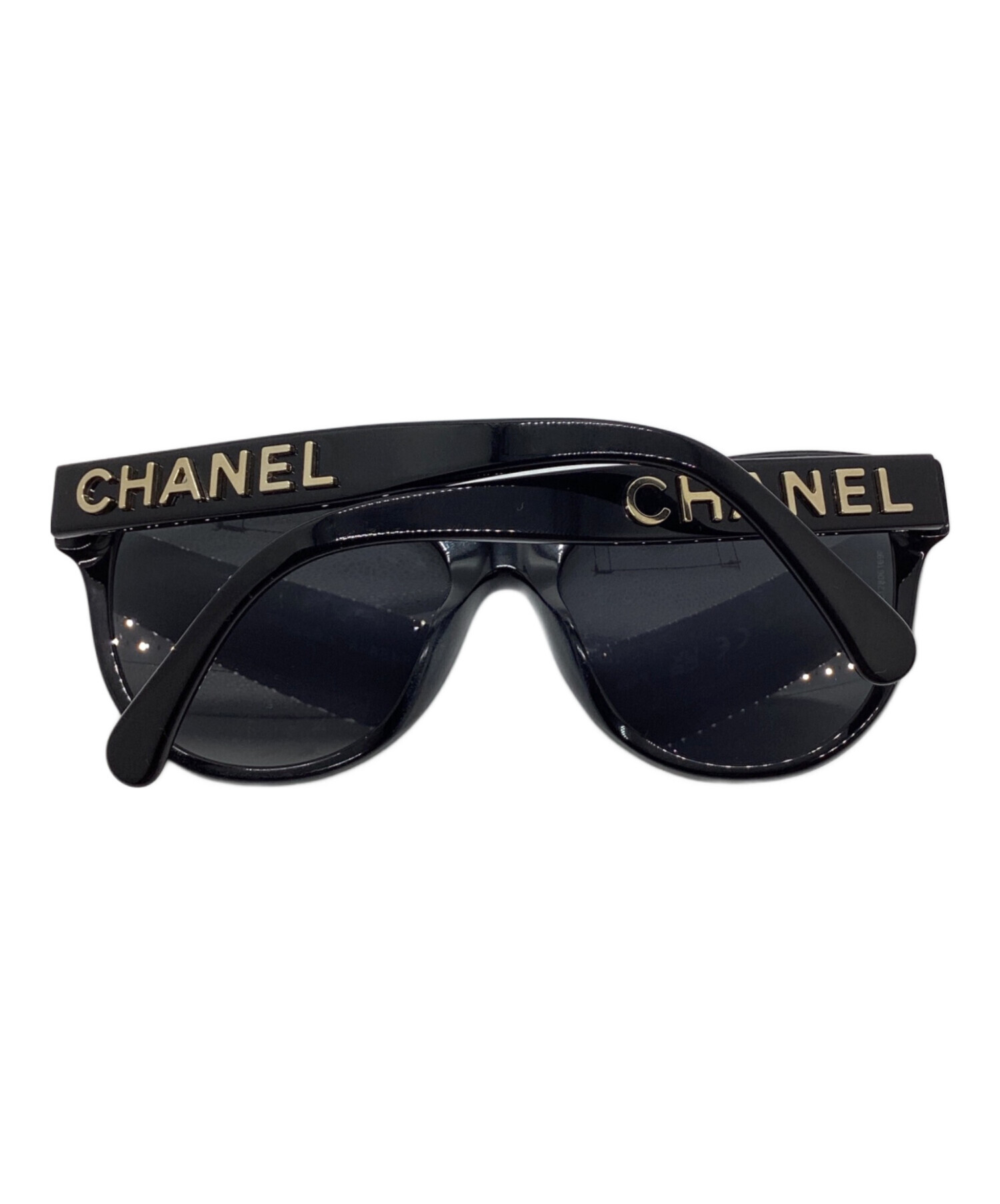 中古・古着通販】CHANEL (シャネル) サングラス ブラック サイズ:55口17｜ブランド・古着通販 トレファク公式【TREFAC  FASHION】スマホサイト