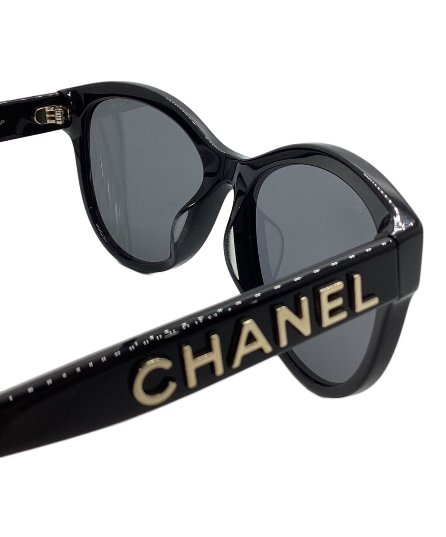 中古・古着通販】CHANEL (シャネル) サングラス ブラック サイズ:55口17｜ブランド・古着通販 トレファク公式【TREFAC  FASHION】スマホサイト