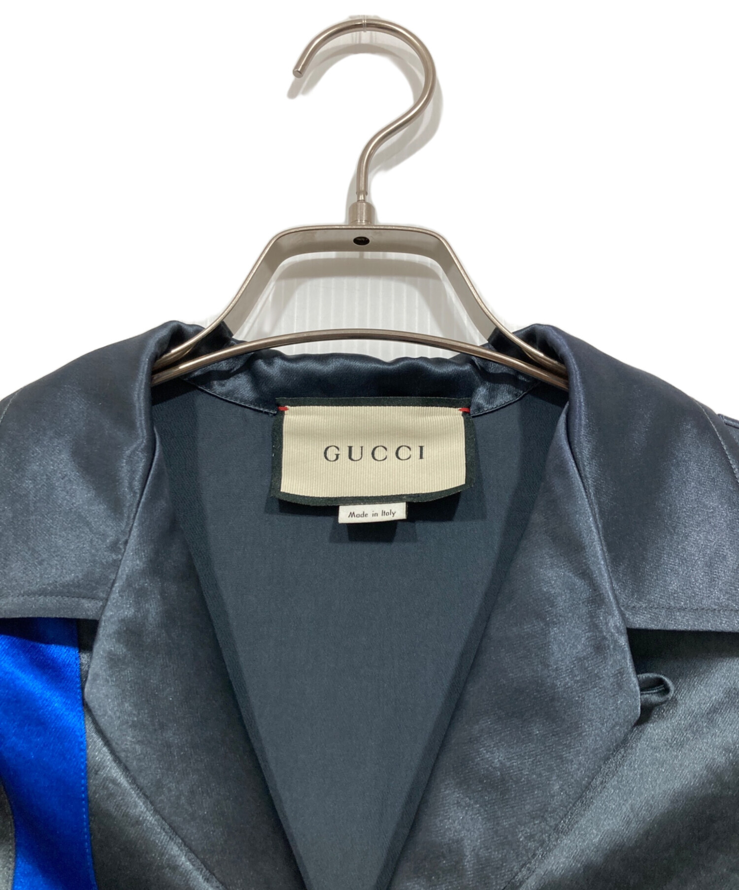 中古・古着通販】GUCCI (グッチ) サテンボウリングシャツ グリーン サイズ:44｜ブランド・古着通販 トレファク公式【TREFAC  FASHION】スマホサイト