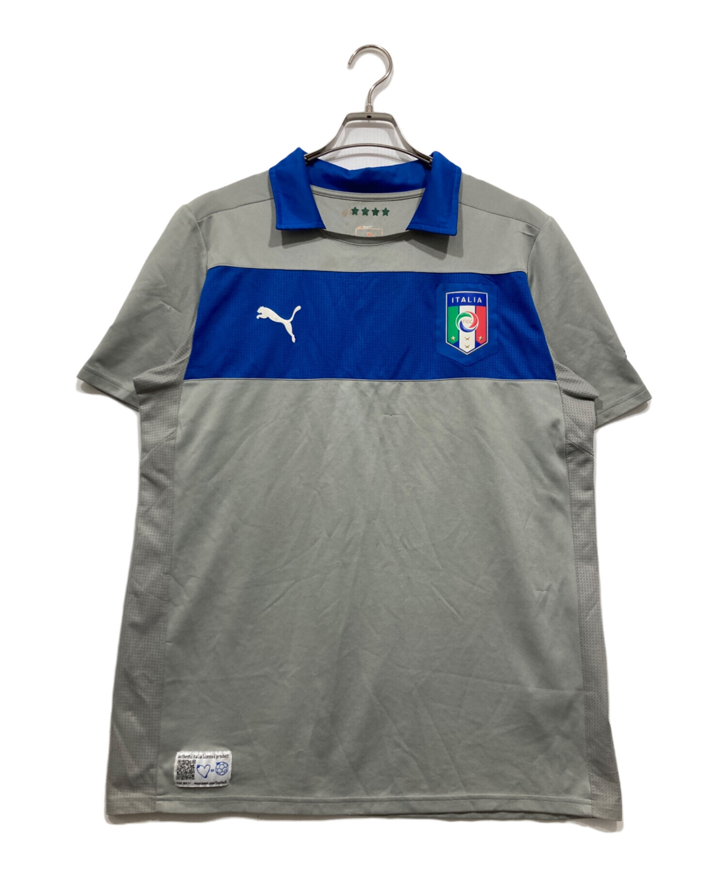 PUMA (プーマ) サッカーユニフォーム グレー サイズ:XL