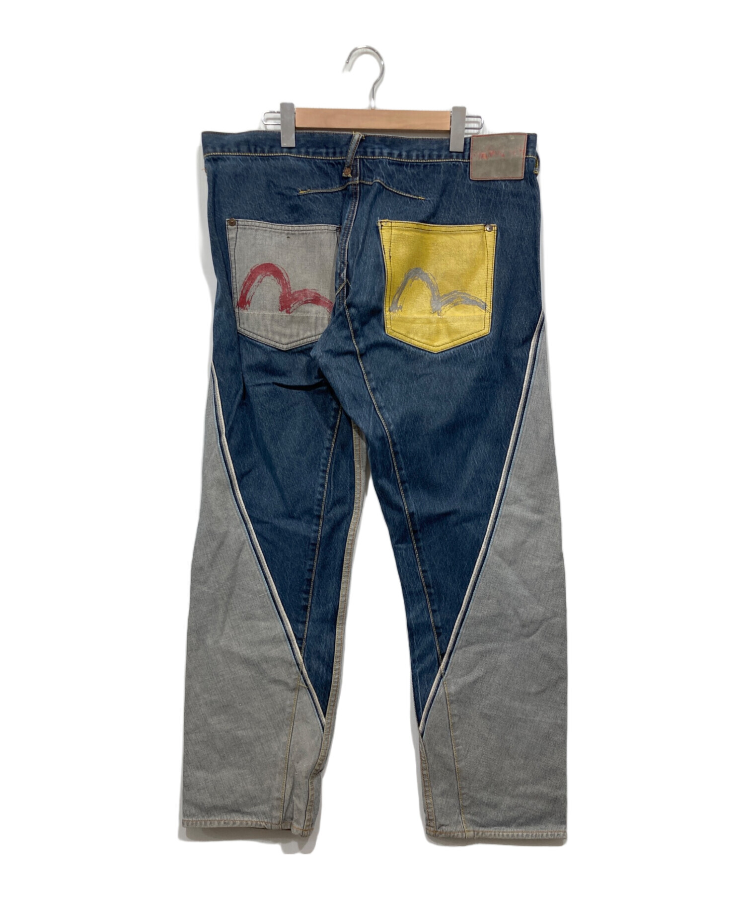 中古・古着通販】EVISU (エビス) カモメプリント インサイドアウト デニムパンツ インディゴ サイズ:40｜ブランド・古着通販  トレファク公式【TREFAC FASHION】スマホサイト