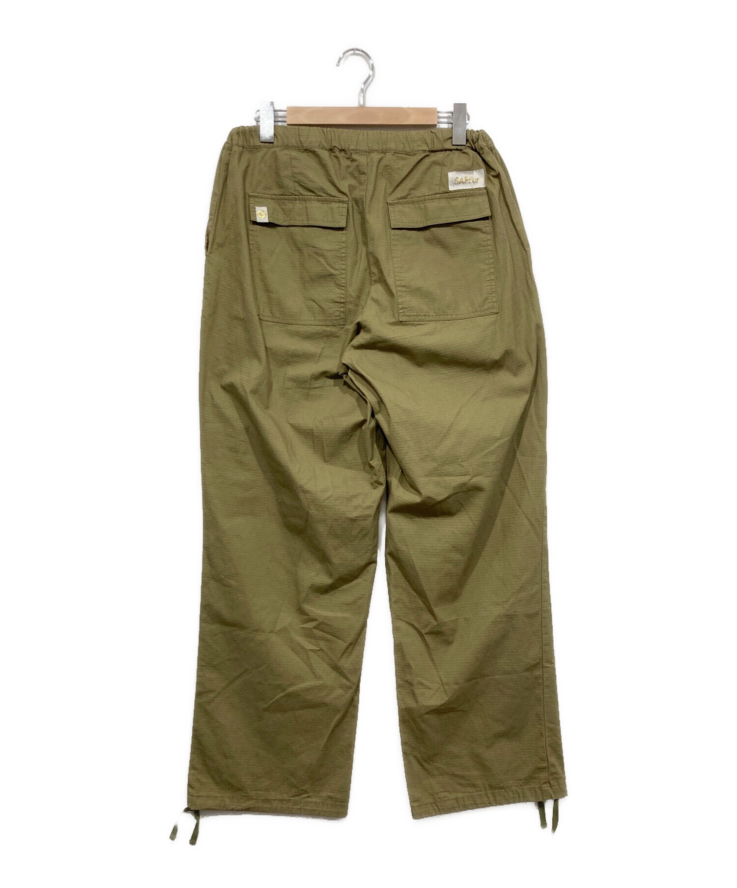 中古・古着通販】SAPEur (サプール) RIPSTOP SKATE PANT グリーン サイズ:LL｜ブランド・古着通販  トレファク公式【TREFAC FASHION】スマホサイト