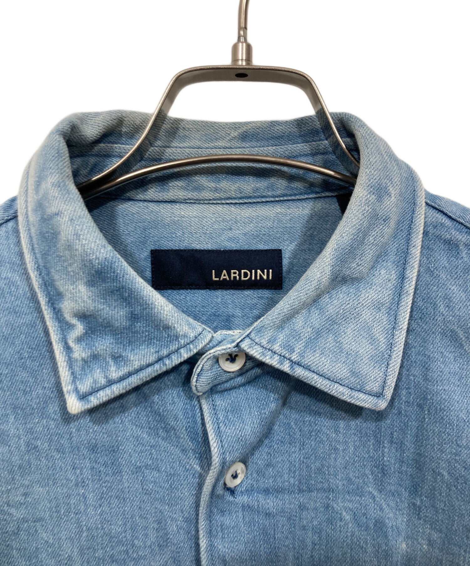 中古・古着通販】LARDINI (ラルディーニ) デニムシャツ ブルー サイズ:40｜ブランド・古着通販 トレファク公式【TREFAC  FASHION】スマホサイト