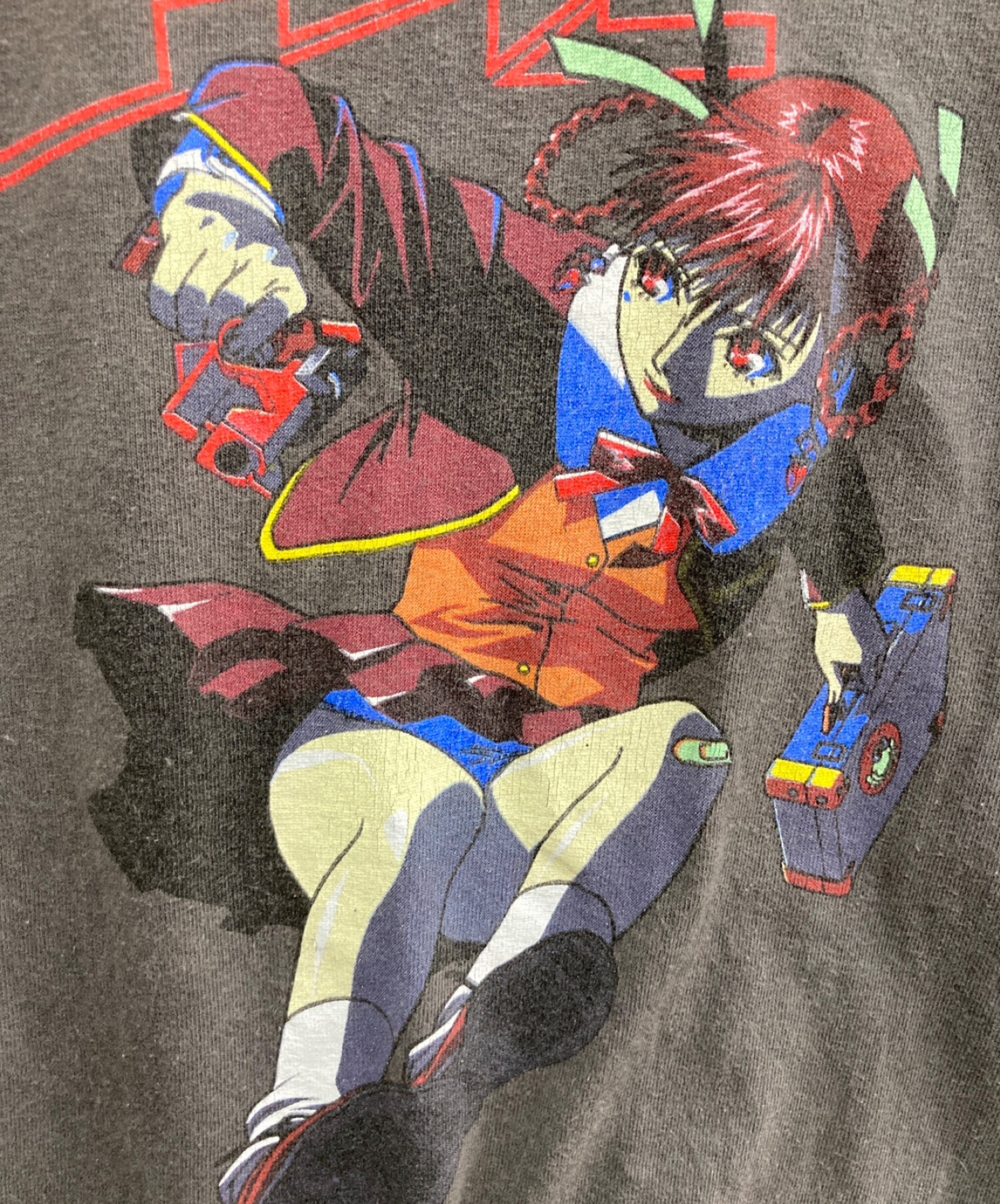 GILDAN (ギルダン) KITE・アニメプリントTシャツ グレー サイズ:XL