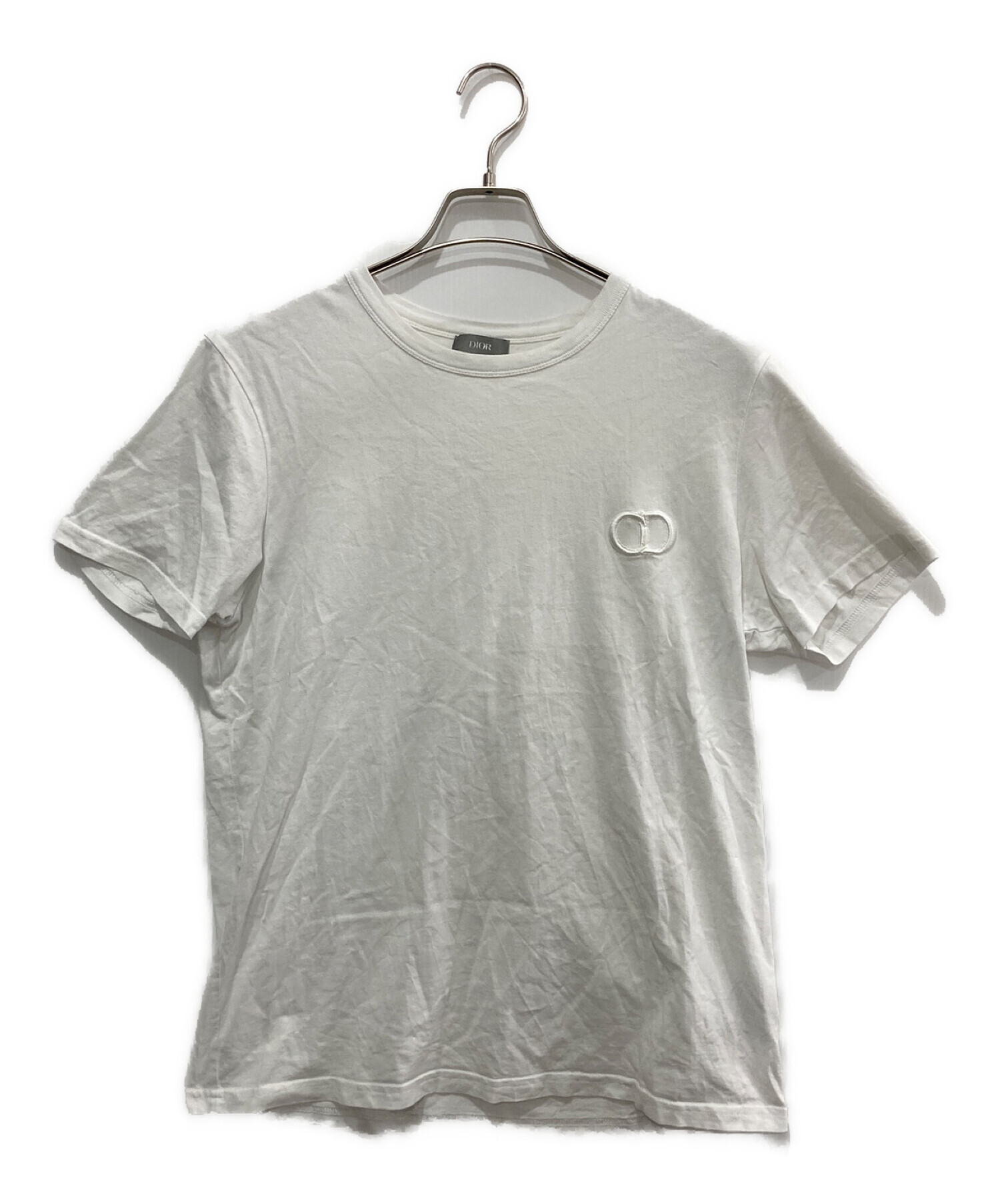 Dior (ディオール) CD ICON S/S T-SHIRT/013j600A0677 ホワイト サイズ:M