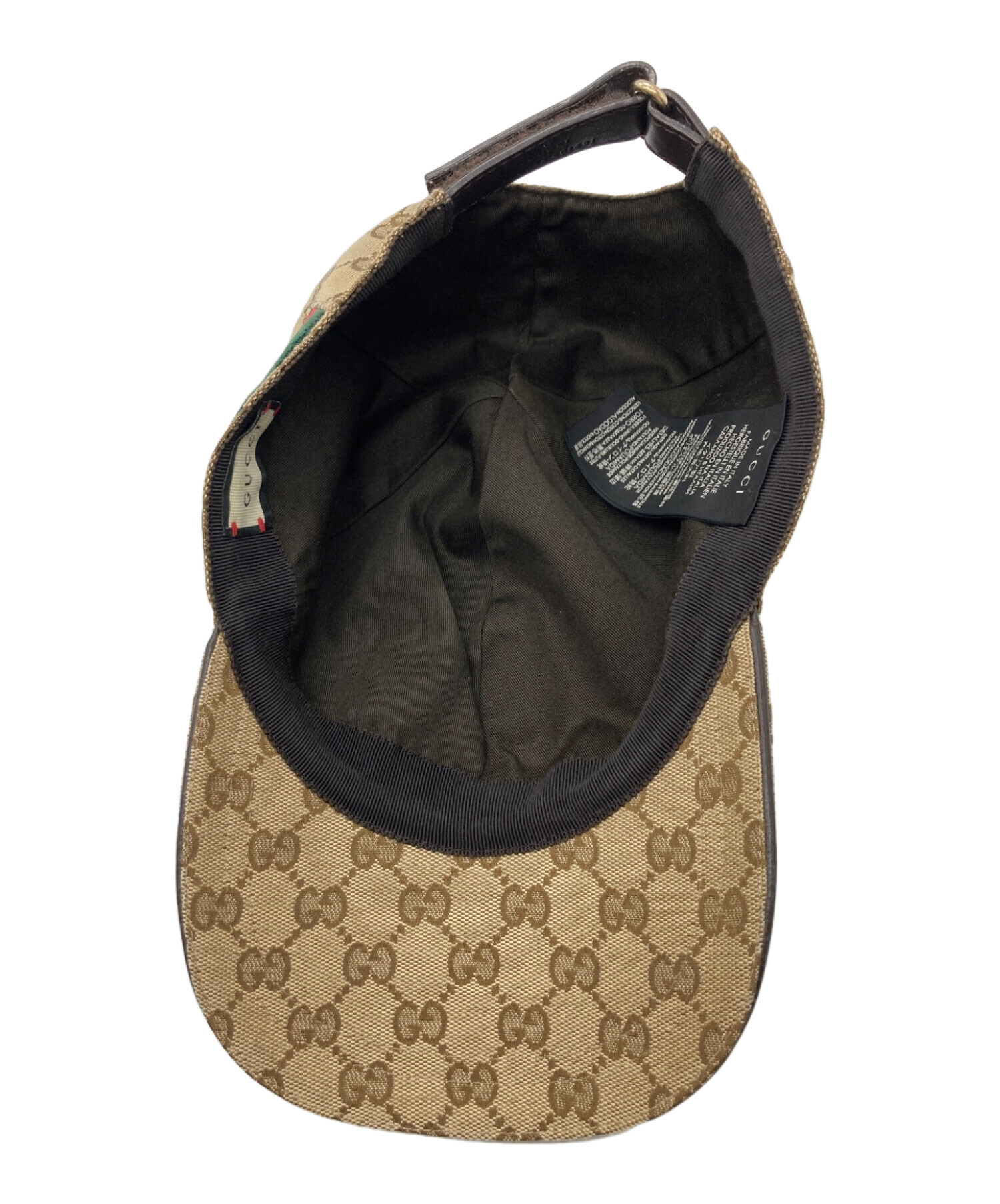 GUCCI (グッチ) GGウールキャップ/08.338.986/0001-16 ベージュ