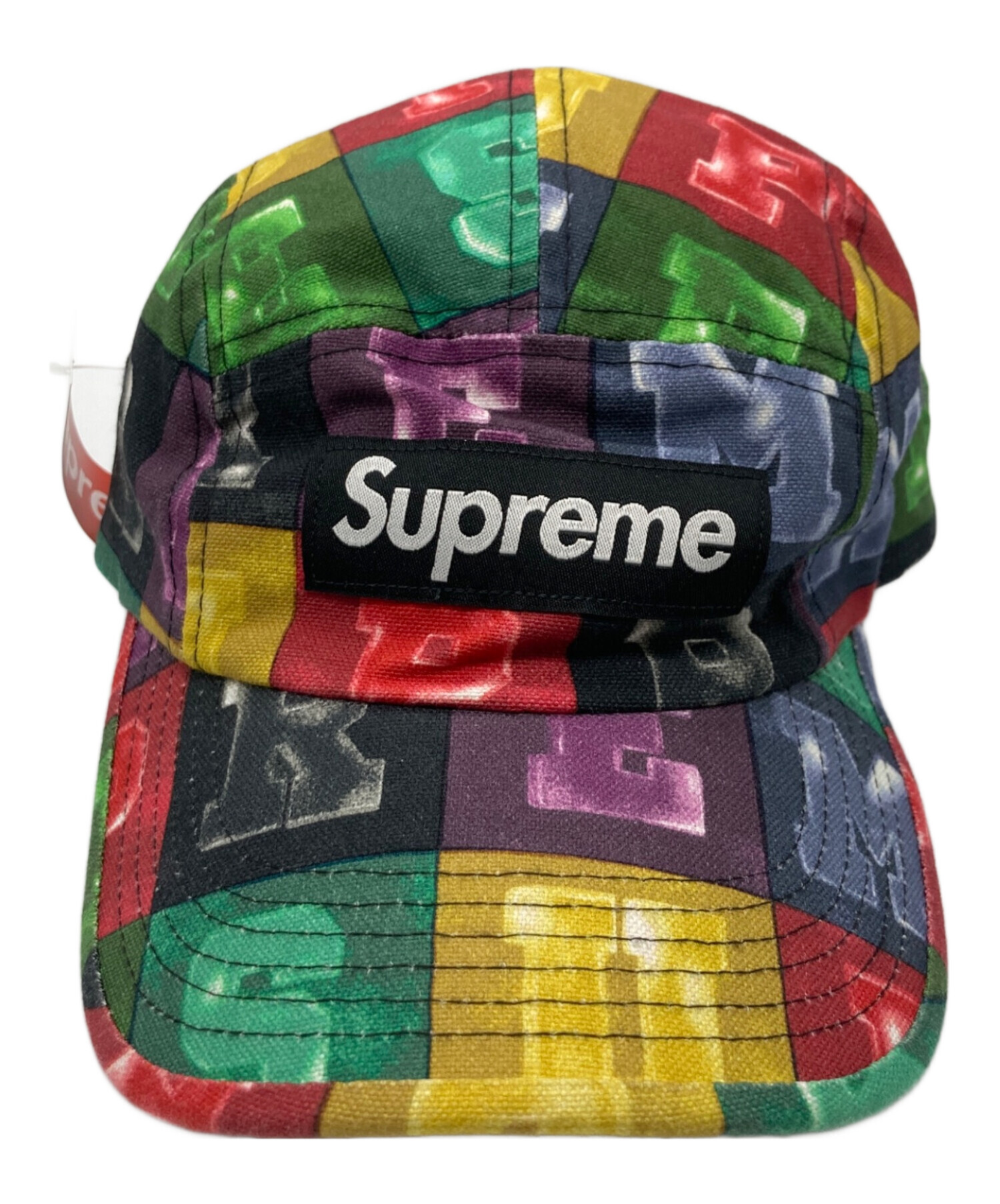 中古・古着通販】SUPREME (シュプリーム) Blocks Camp Cap マルチカラー 未使用品｜ブランド・古着通販  トレファク公式【TREFAC FASHION】スマホサイト