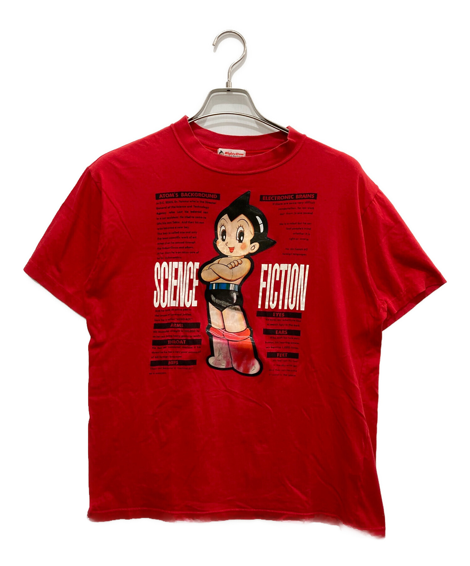 中古・古着通販】Mighty Atom (マイティーアトム) 90s ホログラムプリントTシャツ レッド サイズ:不明｜ブランド・古着通販  トレファク公式【TREFAC FASHION】スマホサイト