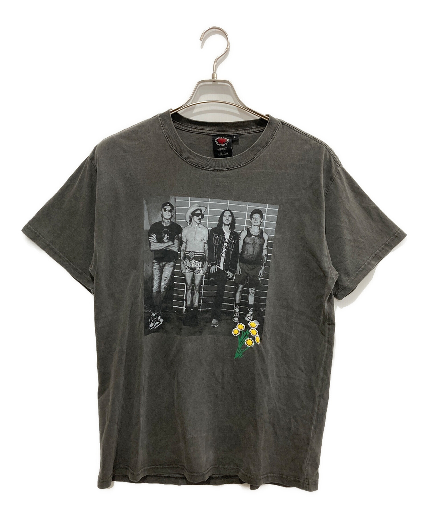 RED HOT CHILI PEPPERS (レッドホットチリペッパーズ) バンドTシャツ グレー サイズ:L