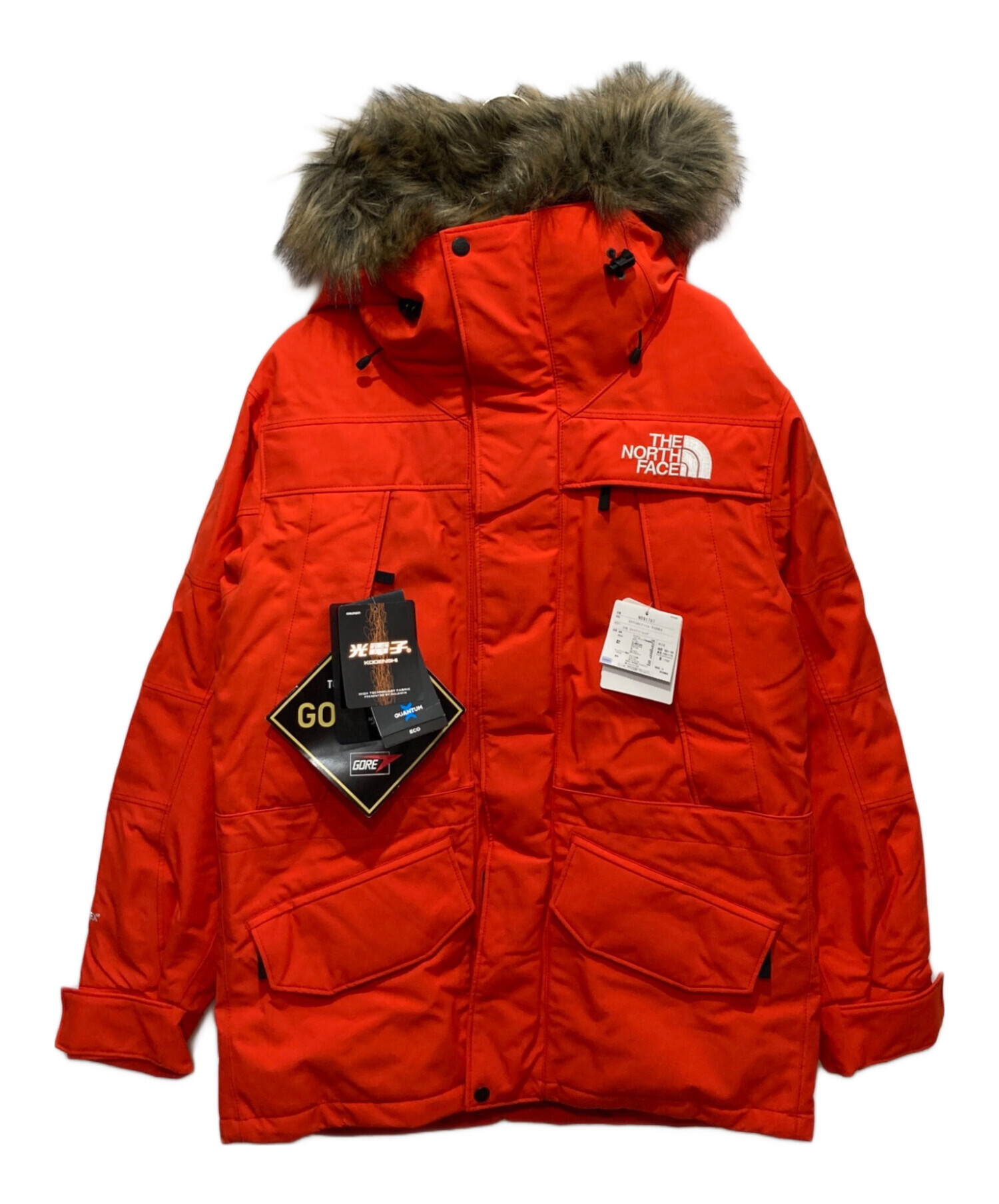 中古・古着通販】THE NORTH FACE (ザ ノース フェイス) ANTRACTICA PARKA/アトランティックパーカー オレンジ  サイズ:M 未使用品｜ブランド・古着通販 トレファク公式【TREFAC FASHION】スマホサイト