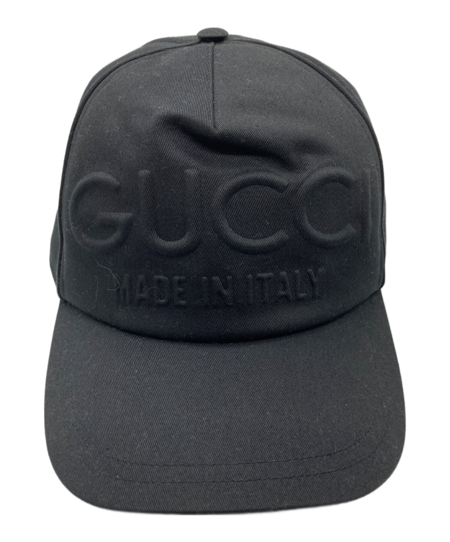 中古・古着通販】GUCCI (グッチ) エンボス ベースボールキャップ ブラック サイズ:XL｜ブランド・古着通販 トレファク公式【TREFAC  FASHION】スマホサイト