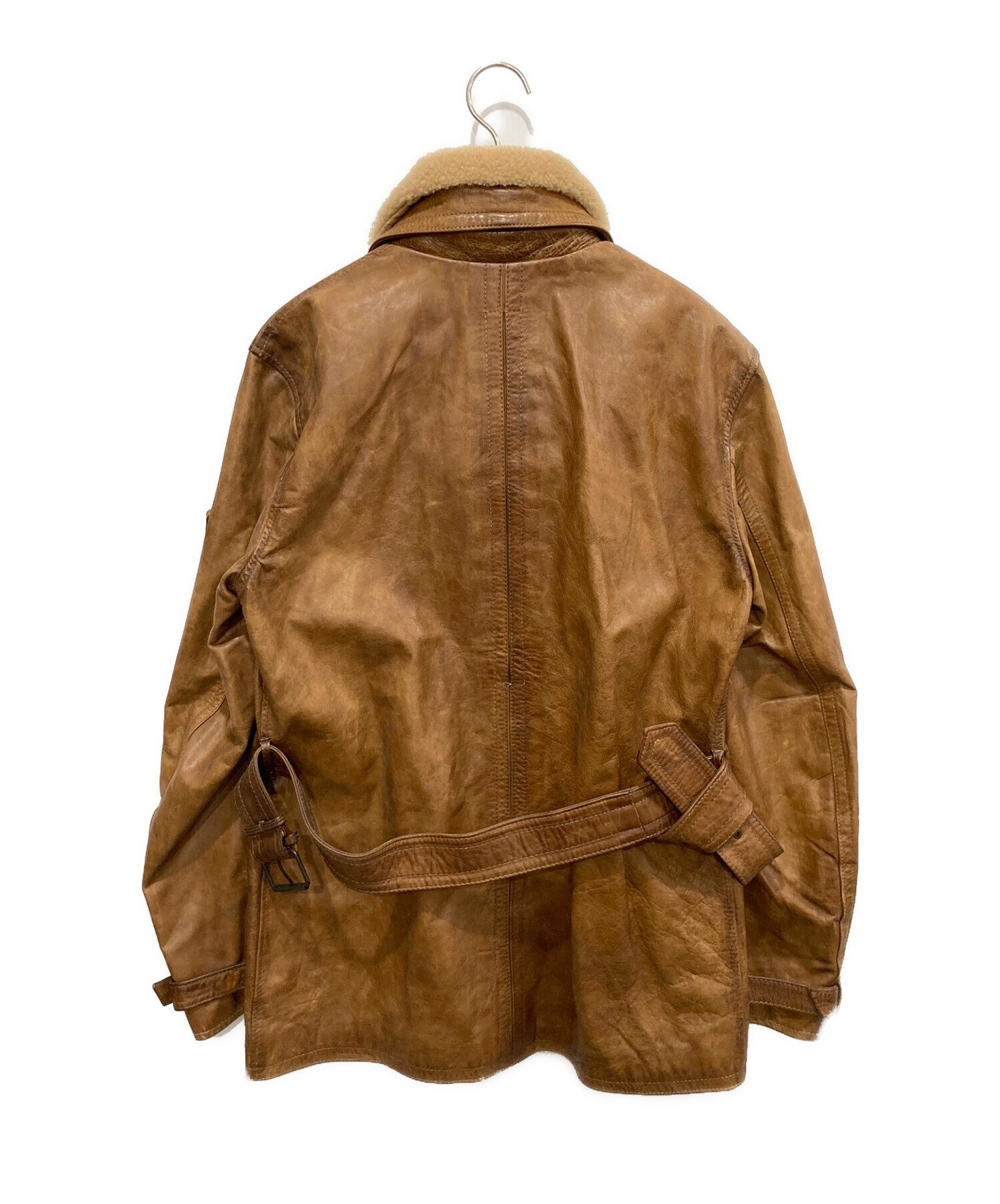 中古・古着通販】BELSTAFF (ベルスタッフ) レザージャケット ブラウン サイズ:M｜ブランド・古着通販 トレファク公式【TREFAC  FASHION】スマホサイト