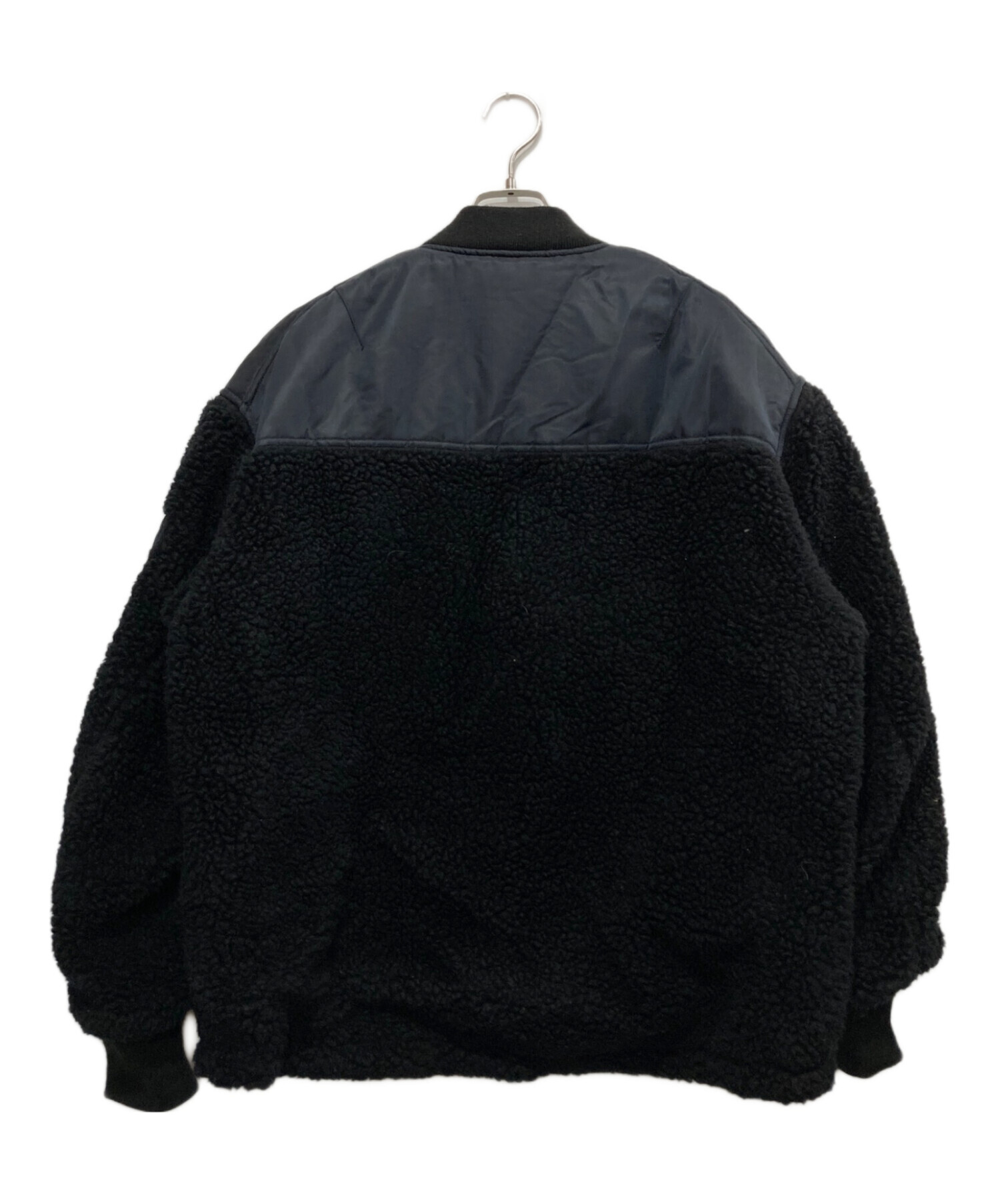 THE NORTHFACE PURPLELABEL (ザ・ノースフェイス パープルレーベル) 別注Wool Boa Fleece Denali  Jacket/ウールボアフリースデナリジャケット ブラック サイズ:XL