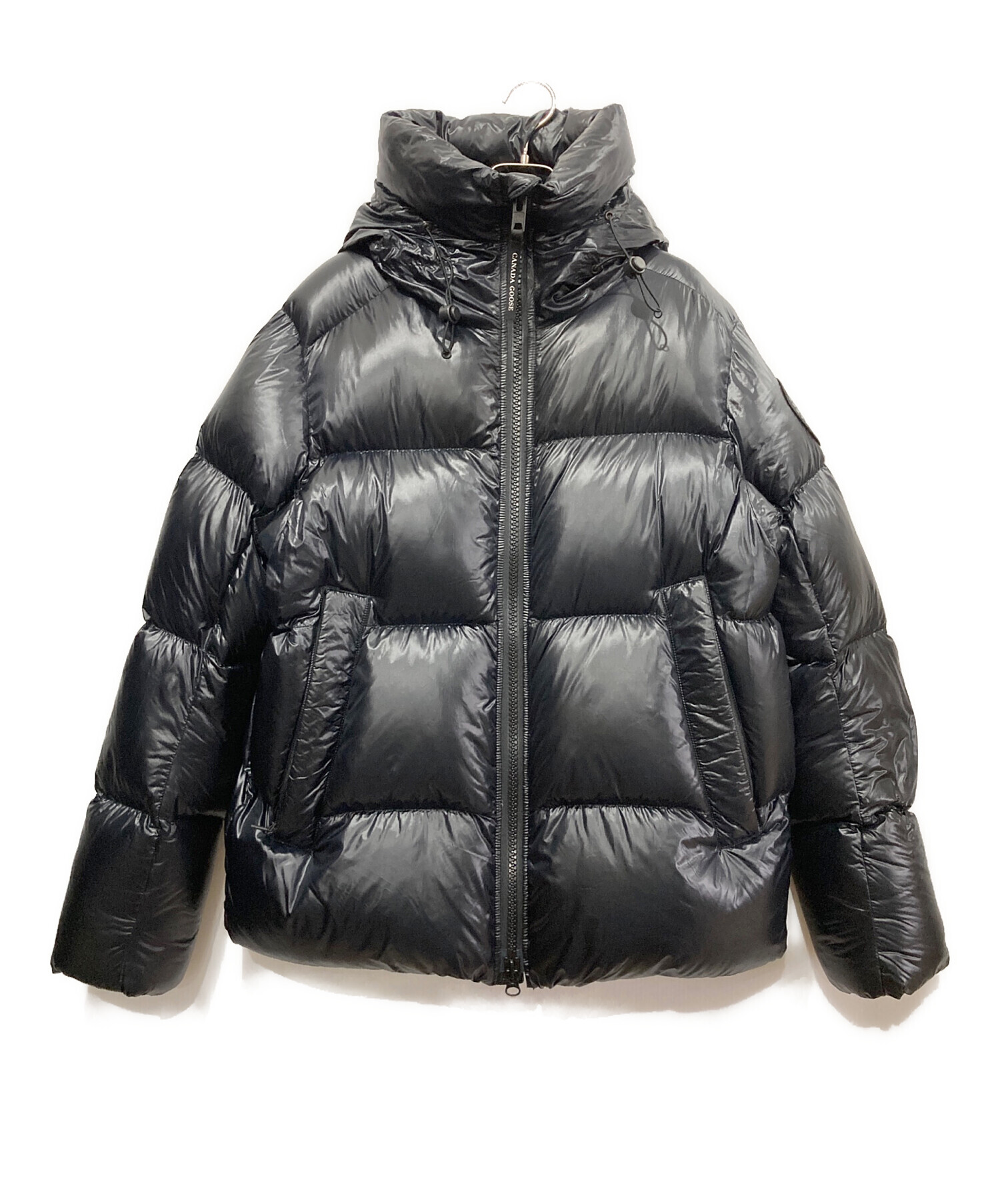 CANADA GOOSE (カナダグース) CROFTON PUFFER BLACK LABEL ブラック サイズ:M