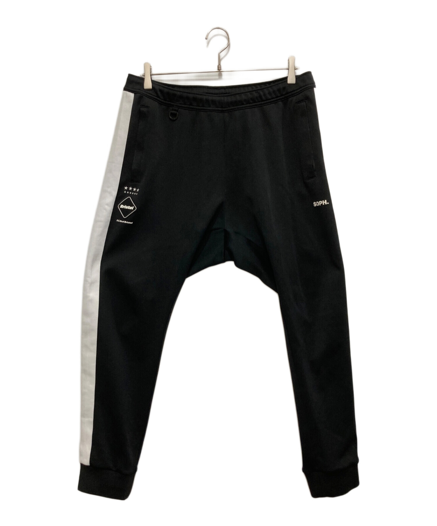 中古・古着通販】F.C.R.B. (エフシーアールビー) TRAINING TRACK PANTS ブラック サイズ:XL｜ブランド・古着通販  トレファク公式【TREFAC FASHION】スマホサイト