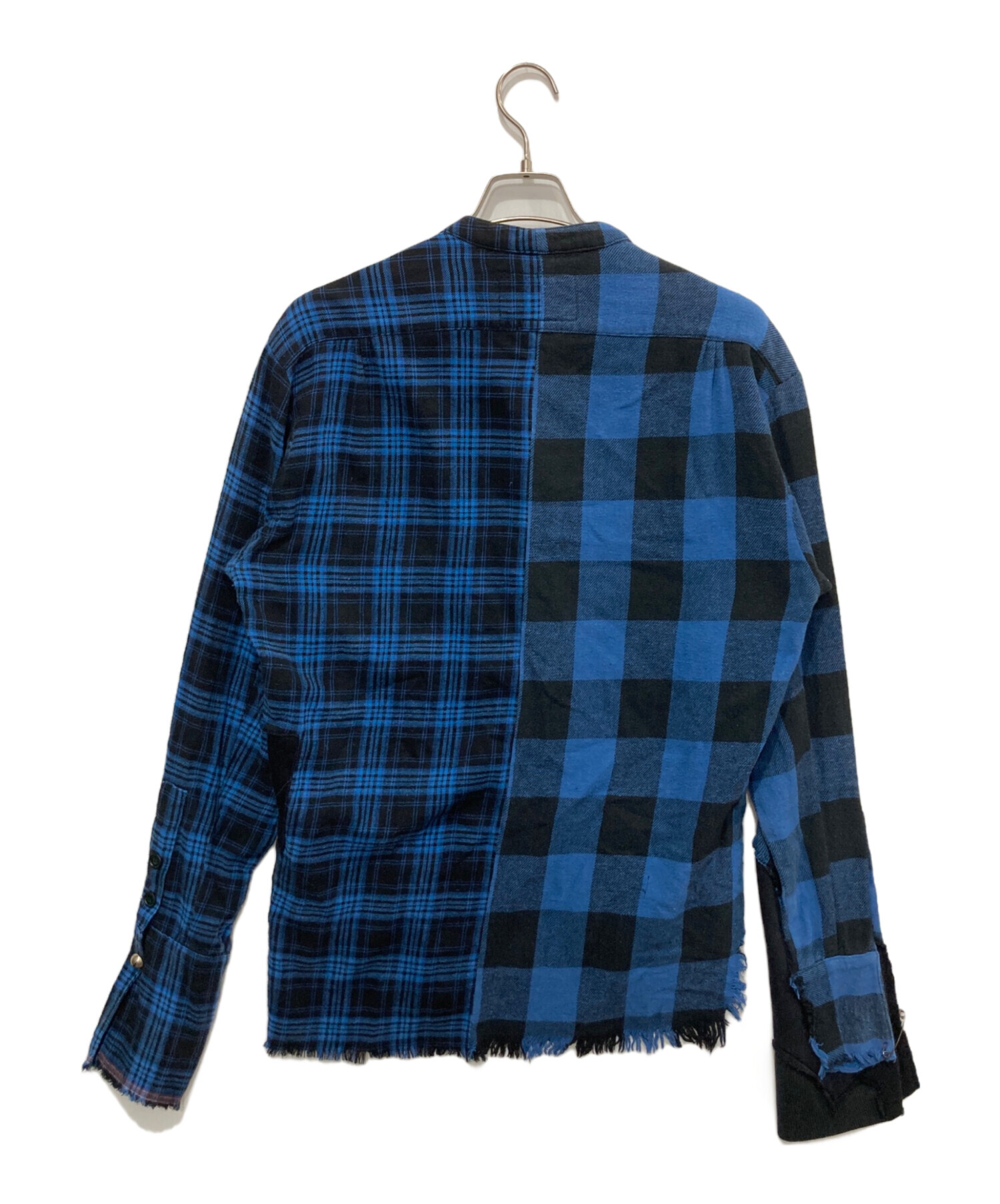 中古・古着通販】GREG LAUREN (グレッグローレン) STUDIO SHIRT ブルー サイズ:2｜ブランド・古着通販  トレファク公式【TREFAC FASHION】スマホサイト