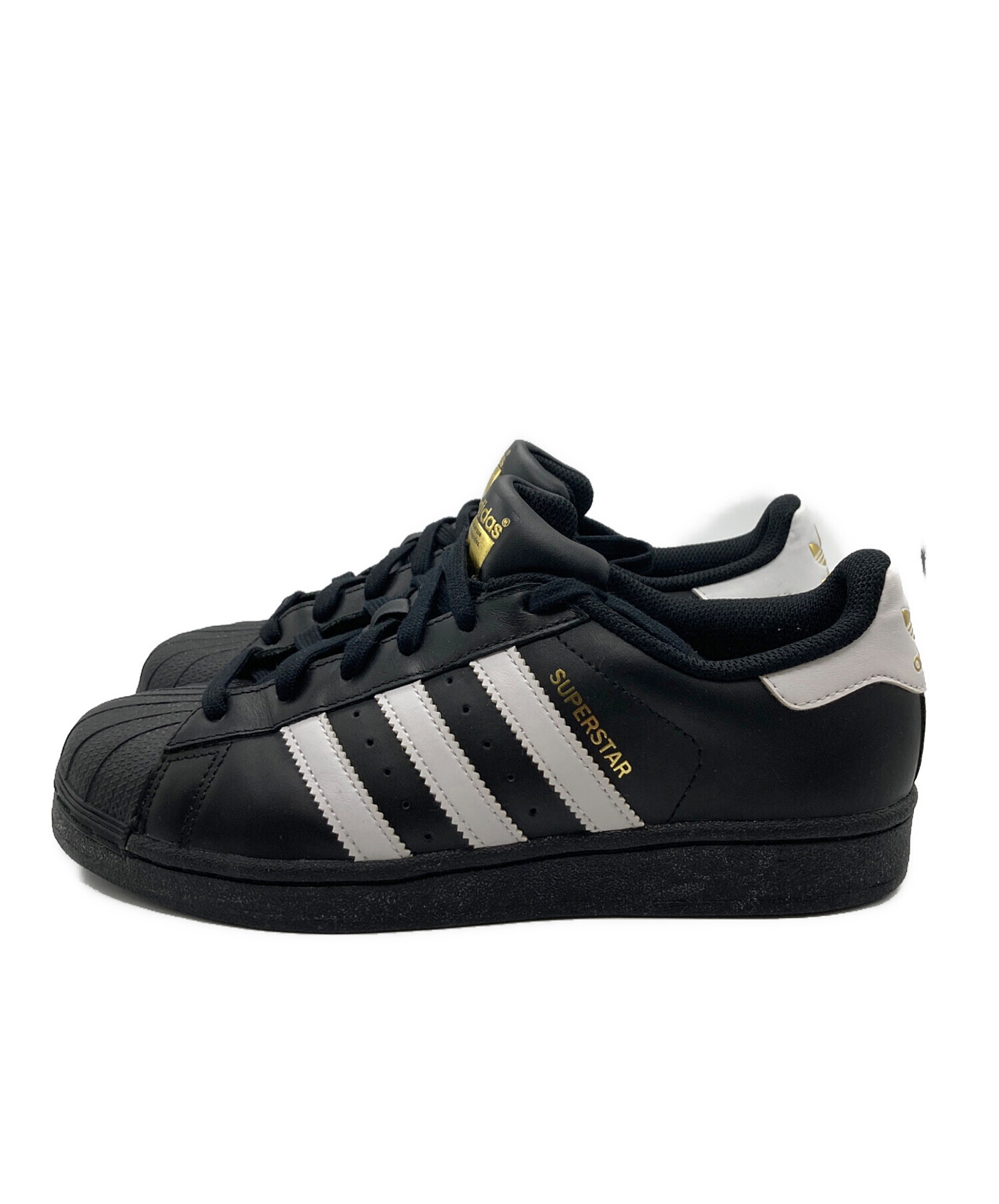 中古・古着通販】adidas (アディダス) ローカットスニーカー/スーパースター /Superstar ブラック  サイズ:25cm｜ブランド・古着通販 トレファク公式【TREFAC FASHION】スマホサイト