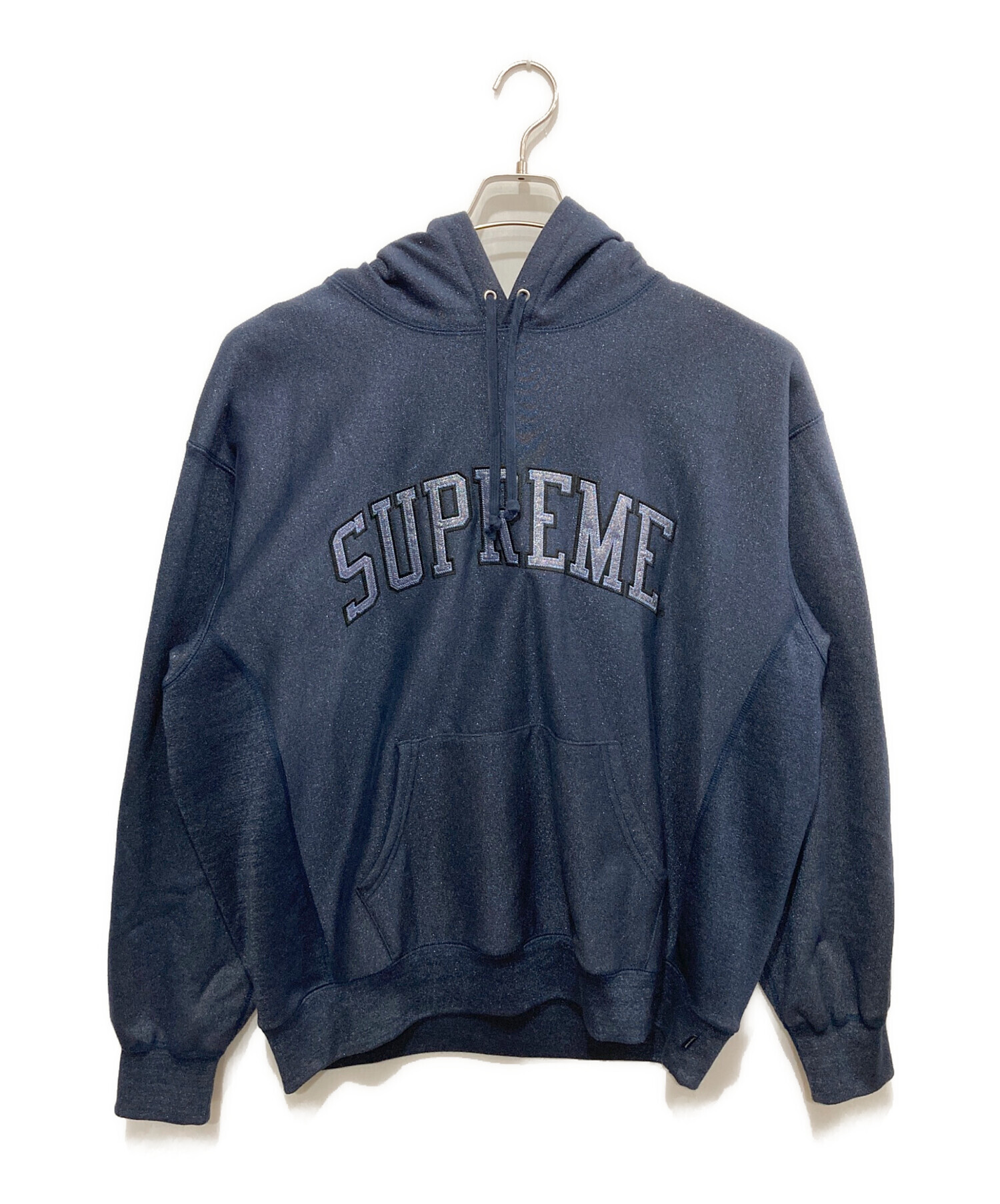 中古・古着通販】Supreme (シュプリーム) GlitterArc HoodedSweatshirt ネイビー サイズ:XL｜ブランド・古着通販  トレファク公式【TREFAC FASHION】スマホサイト