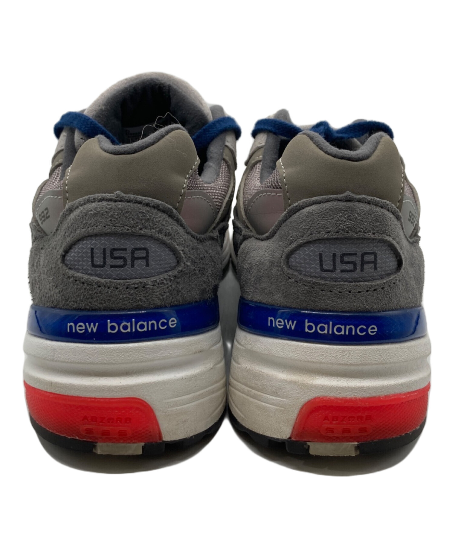 中古・古着通販】NEW BALANCE (ニューバランス) ローカットスニーカー/New Balance 992/ニューバランス 992 グレー  サイズ:25.5cm｜ブランド・古着通販 トレファク公式【TREFAC FASHION】スマホサイト