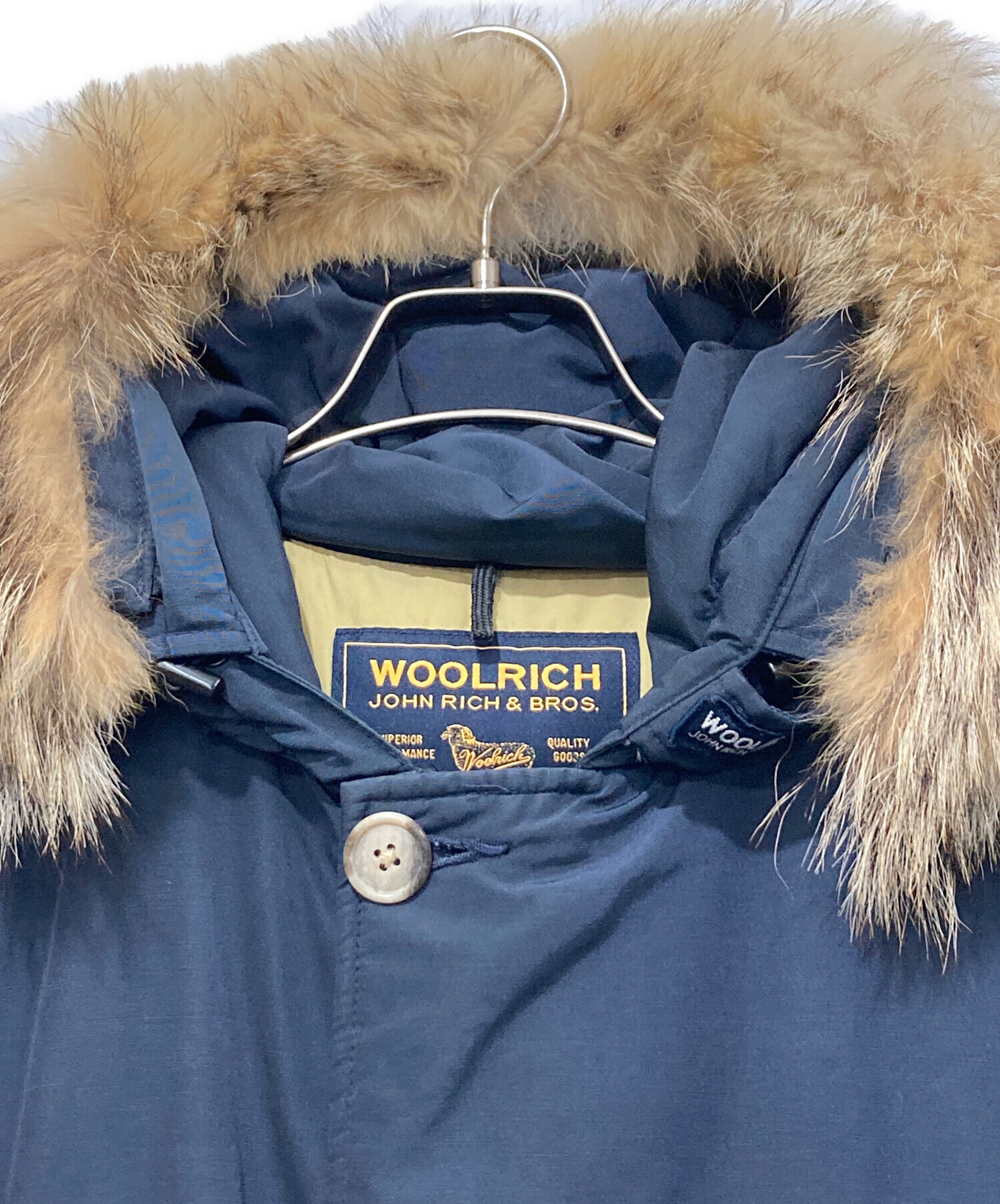 中古・古着通販】WOOLRICH (ウールリッチ) アークティックパーカー ネイビー サイズ:M｜ブランド・古着通販 トレファク公式【TREFAC  FASHION】スマホサイト