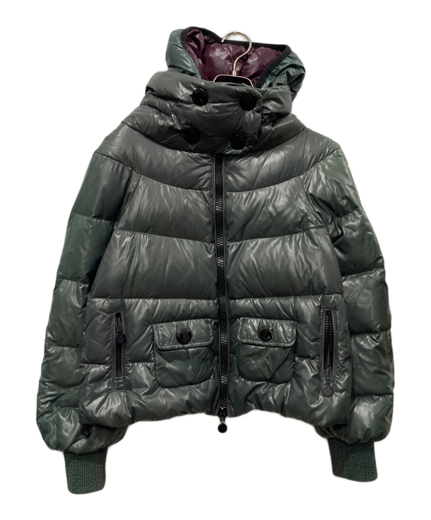 中古・古着通販】MONCLER (モンクレール) CLUNY GIUBBOTTO グリーン サイズ:00｜ブランド・古着通販  トレファク公式【TREFAC FASHION】スマホサイト