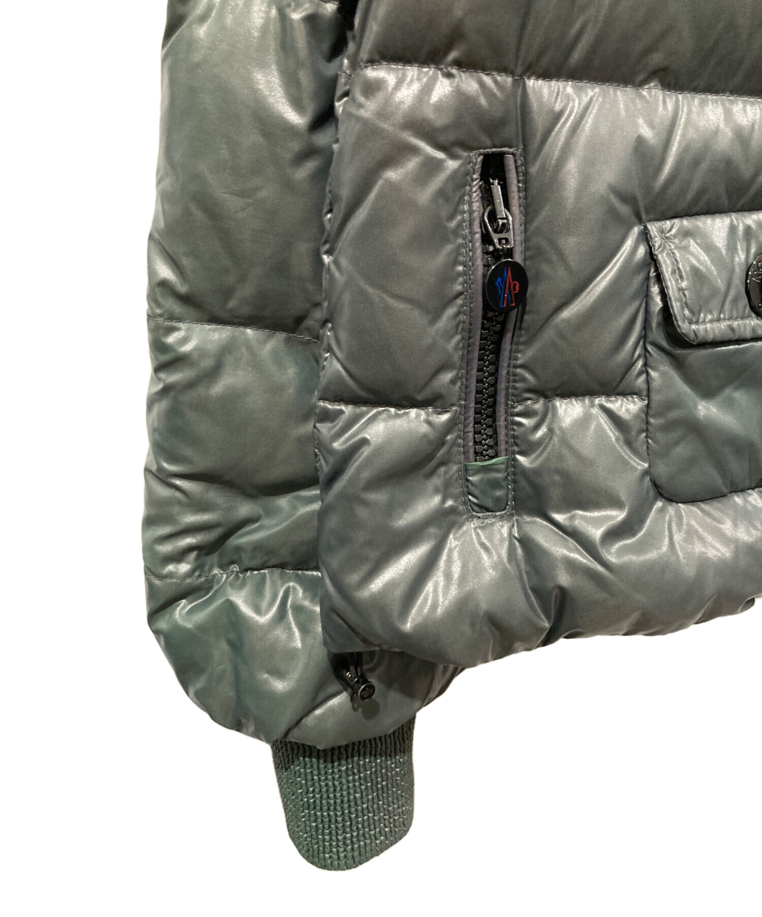 中古・古着通販】MONCLER (モンクレール) CLUNY GIUBBOTTO グリーン サイズ:00｜ブランド・古着通販  トレファク公式【TREFAC FASHION】スマホサイト