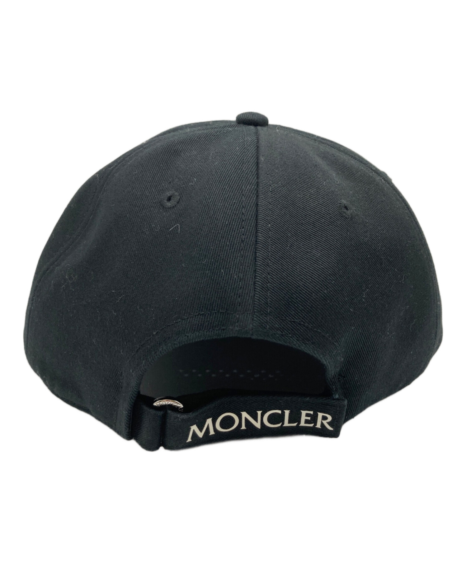 中古・古着通販】MONCLER (モンクレール) ベースボールキャップ ブラック サイズ:UNI｜ブランド・古着通販 トレファク公式【TREFAC  FASHION】スマホサイト