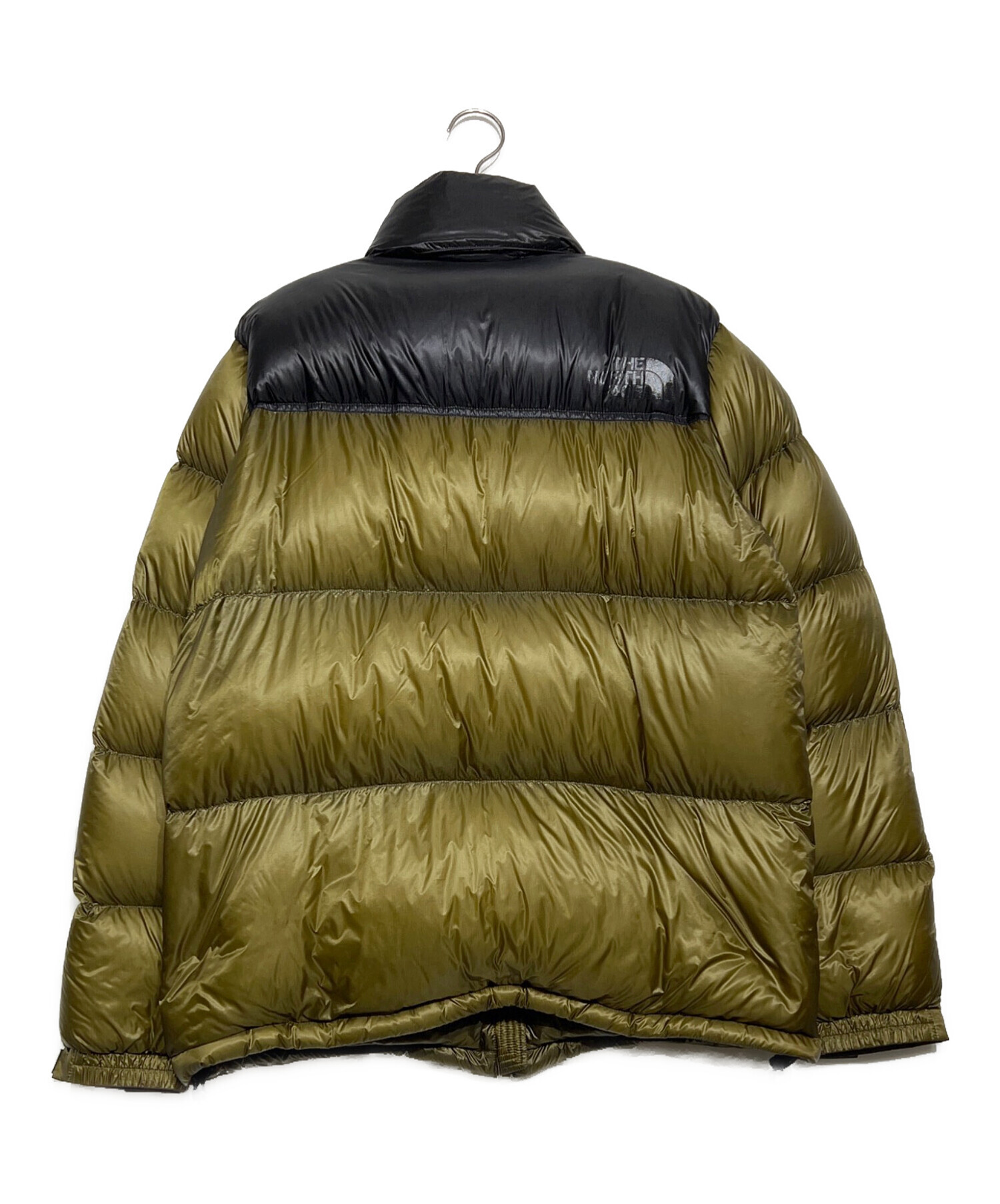 中古・古着通販】THE NORTH FACE (ザ ノース フェイス) ヌプシジャケット ブラック×カーキ サイズ:XL｜ブランド・古着通販  トレファク公式【TREFAC FASHION】スマホサイト