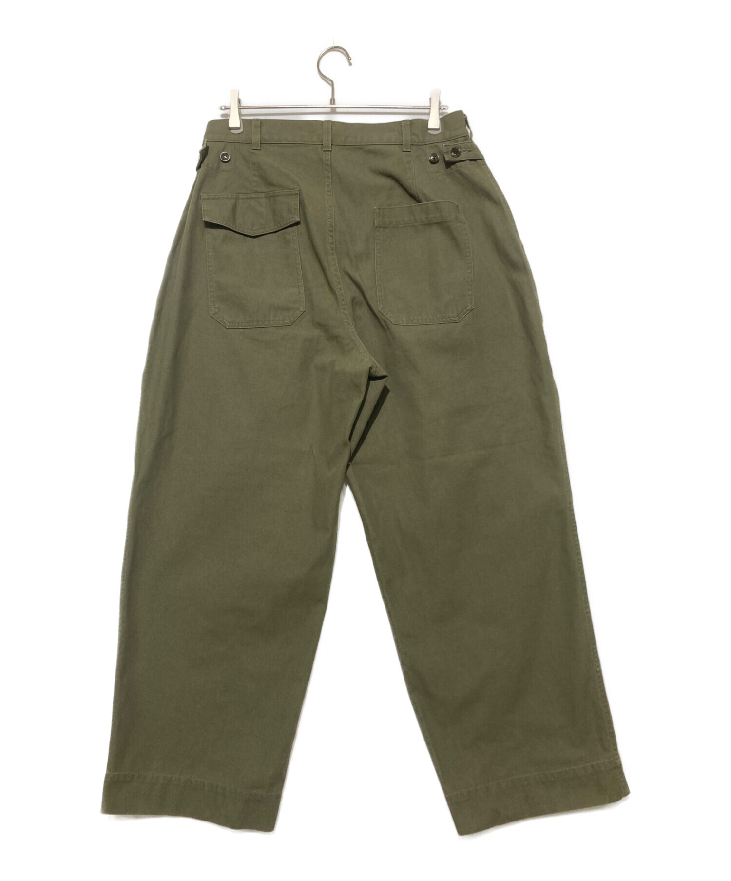 A.PRESSE (アプレッセ) USAF Hemmed Bottoms オリーブ サイズ:2