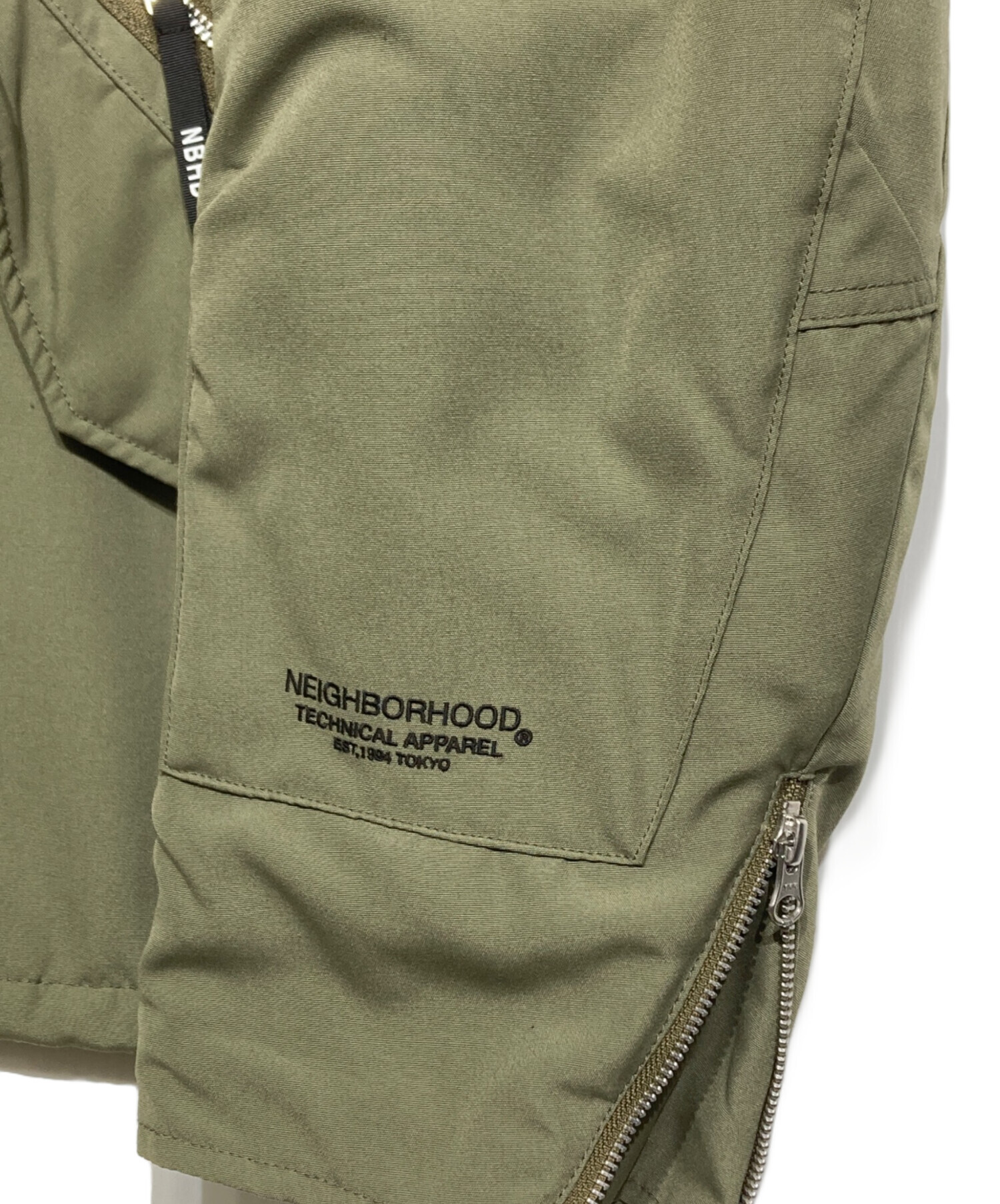 中古・古着通販】NEIGHBORHOOD (ネイバーフッド) THUNDERSTRUCK ER JKT オリーブ サイズ:L｜ブランド・古着通販  トレファク公式【TREFAC FASHION】スマホサイト