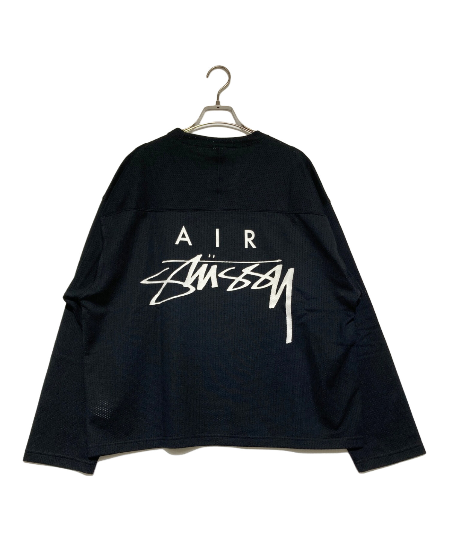 NIKE (ナイキ) stussy (ステューシー) Long Sleeve Top(ロング スリーブ トップ) ブラック サイズ:M