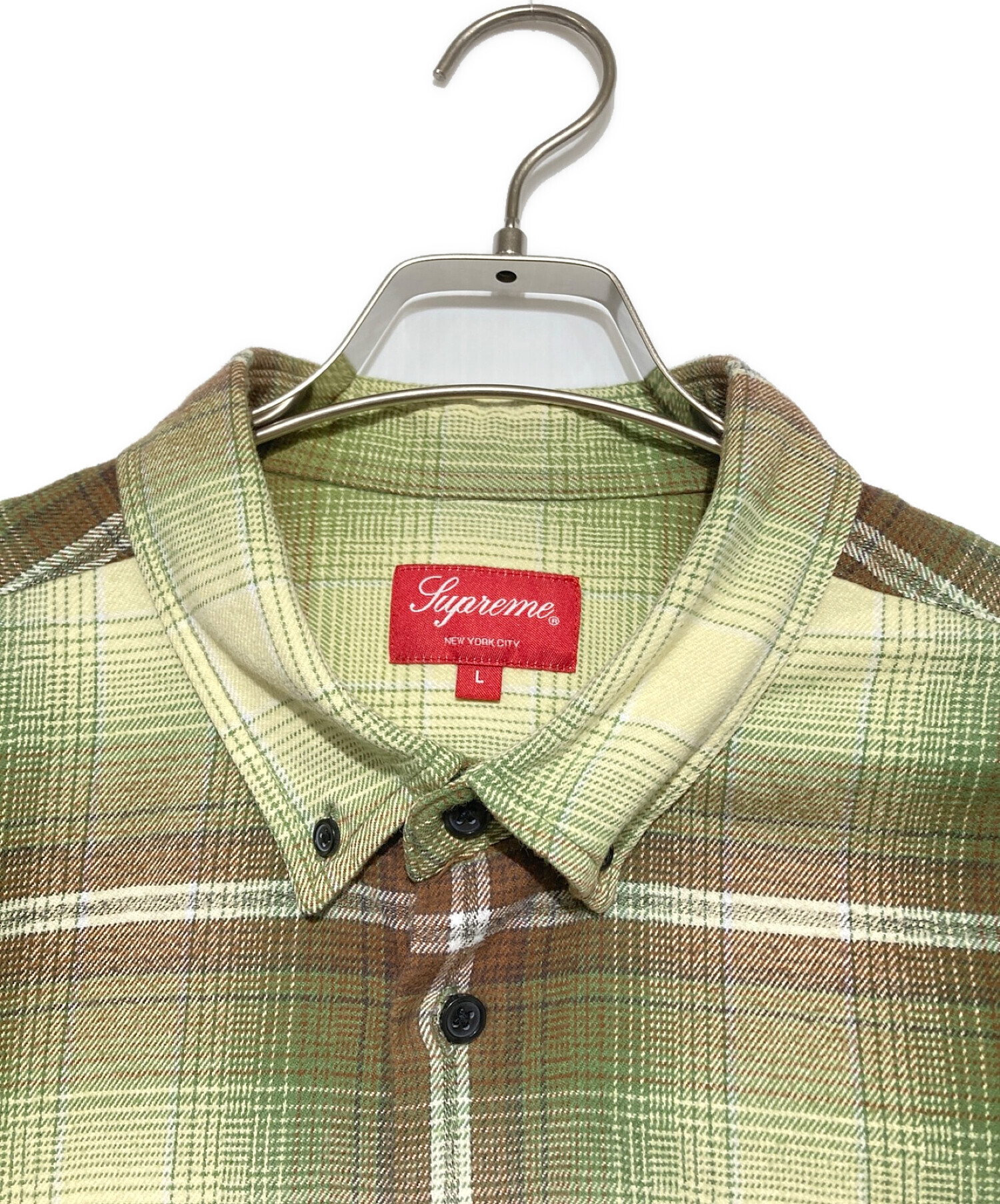 中古・古着通販】SUPREME (シュプリーム) 23SS Shadow Plaid Flannel ...