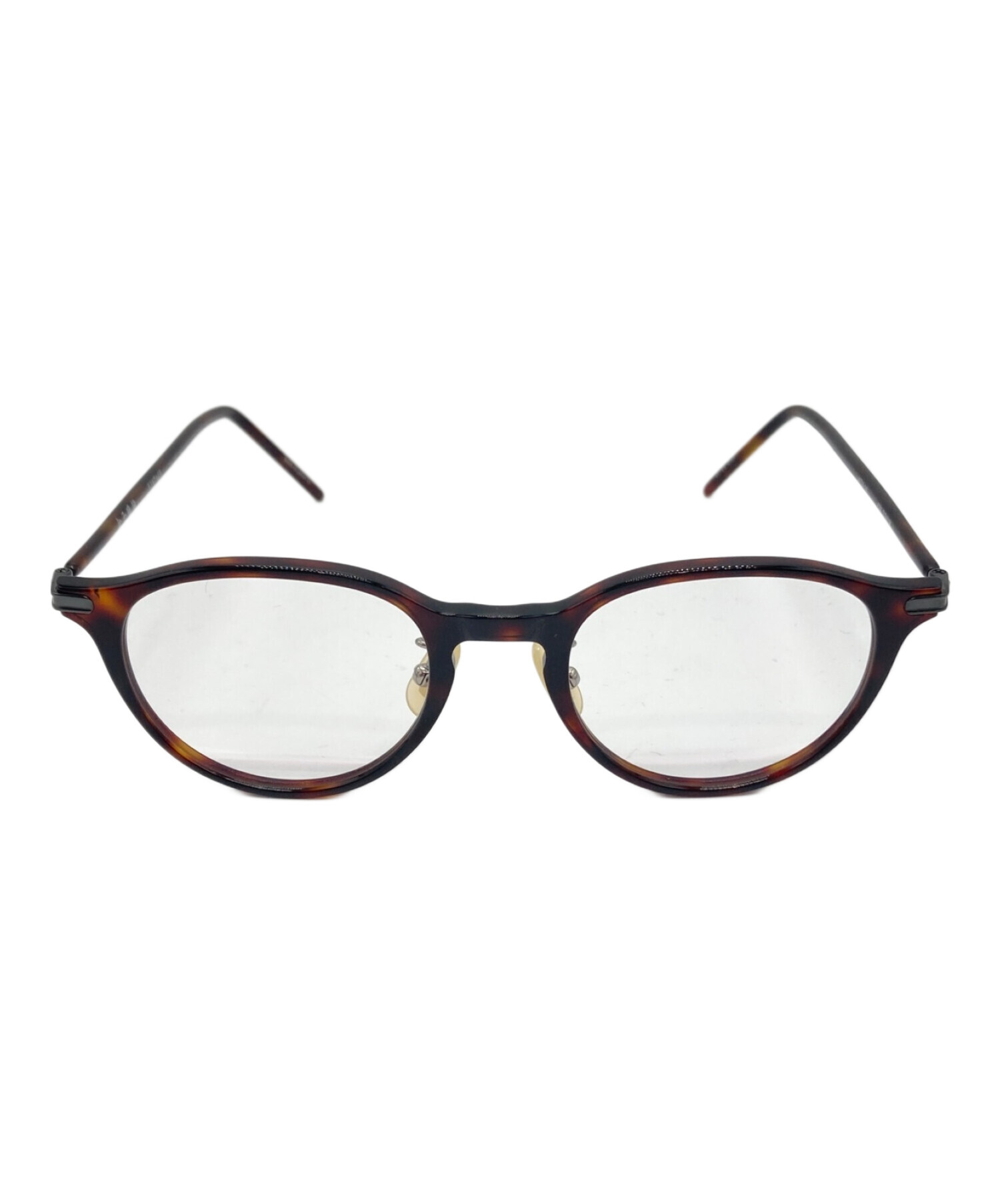 金子眼鏡 (カネコメガネ) 伊達眼鏡 サイズ:48□21-145