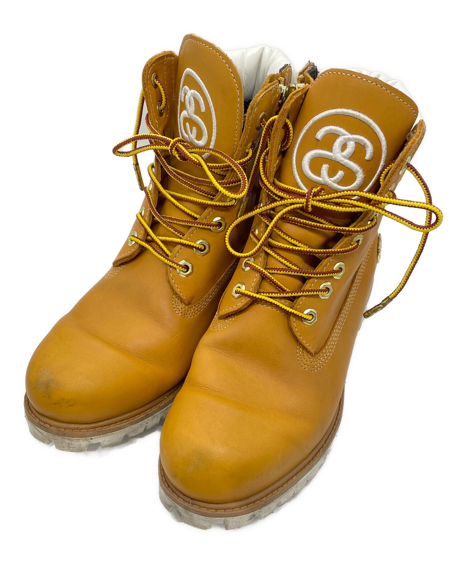 Timberland (ティンバーランド) stussy (ステューシー) 6INCH PREMIUM BOOTS ベージュ サイズ:27cm