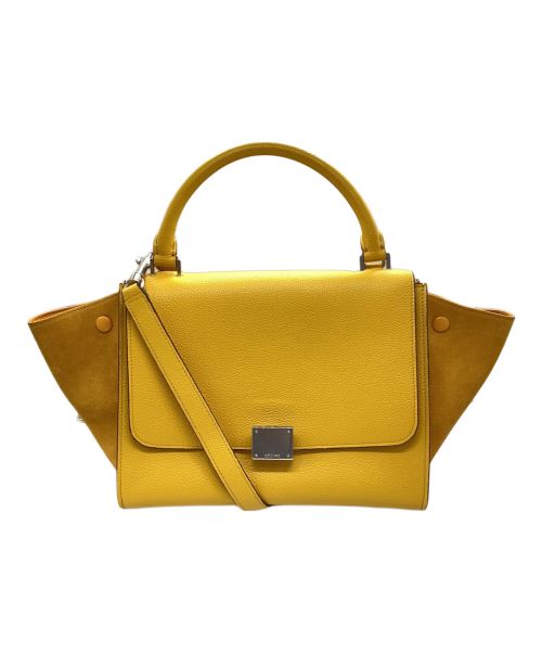 【中古・古着通販】CELINE (セリーヌ) トラペーズ スモール イエロー｜ブランド・古着通販 トレファク公式【TREFAC  FASHION】スマホサイト