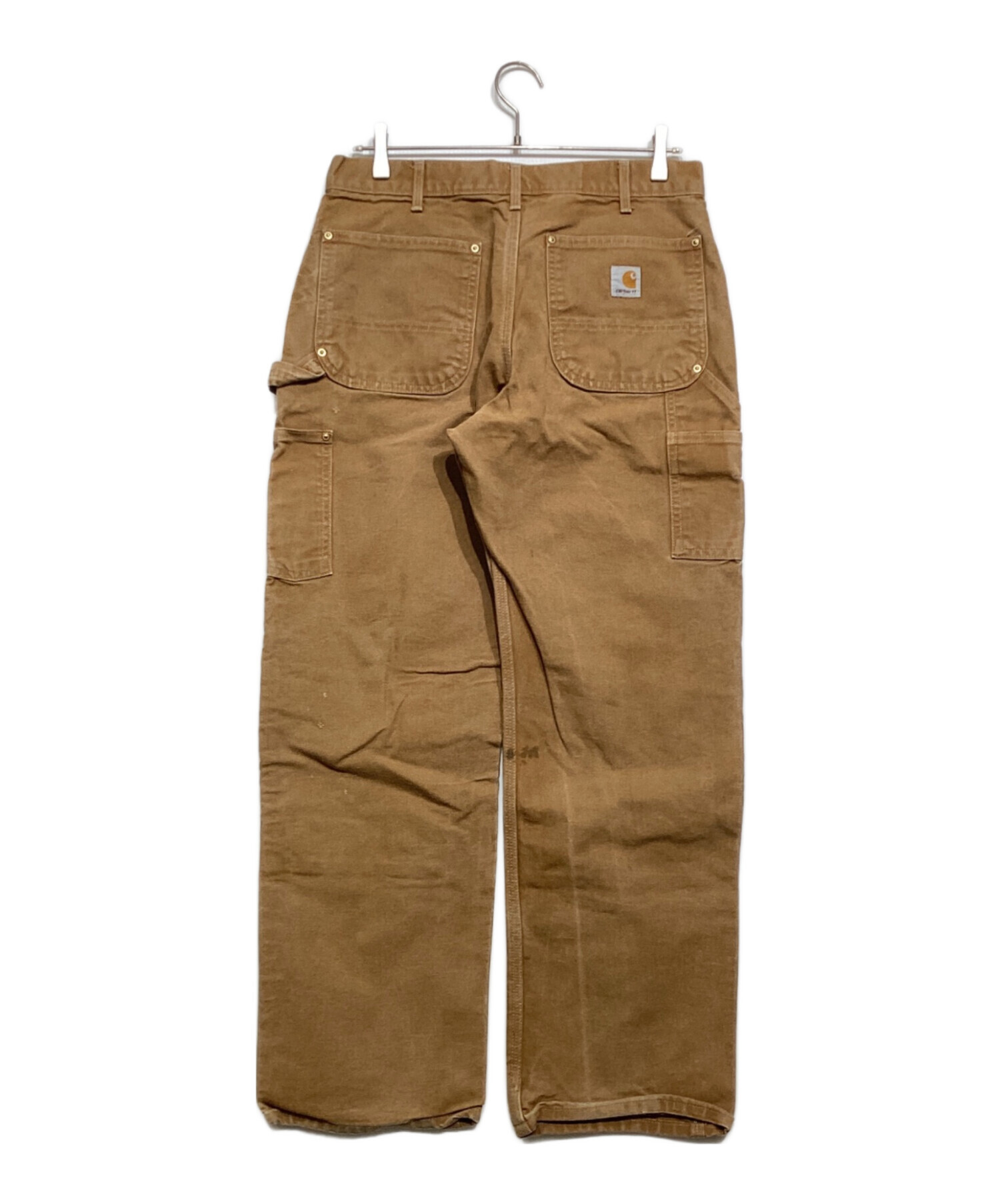 CarHartt (カーハート) ダブルニーパンツ ブラウン サイズ:W33