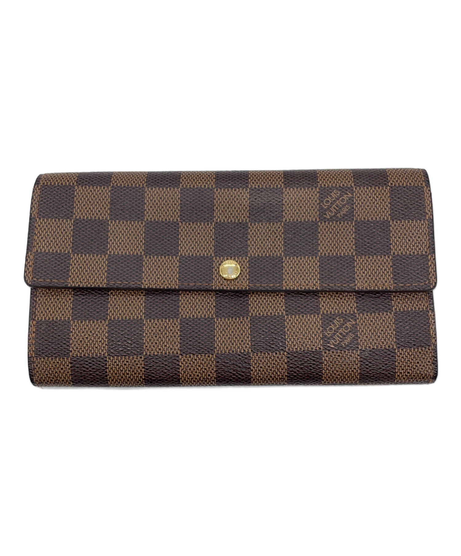 中古・古着通販】LOUIS VUITTON (ルイ ヴィトン) ポルトフォイユ・サラ/長財布 ブラウン｜ブランド・古着通販  トレファク公式【TREFAC FASHION】スマホサイト