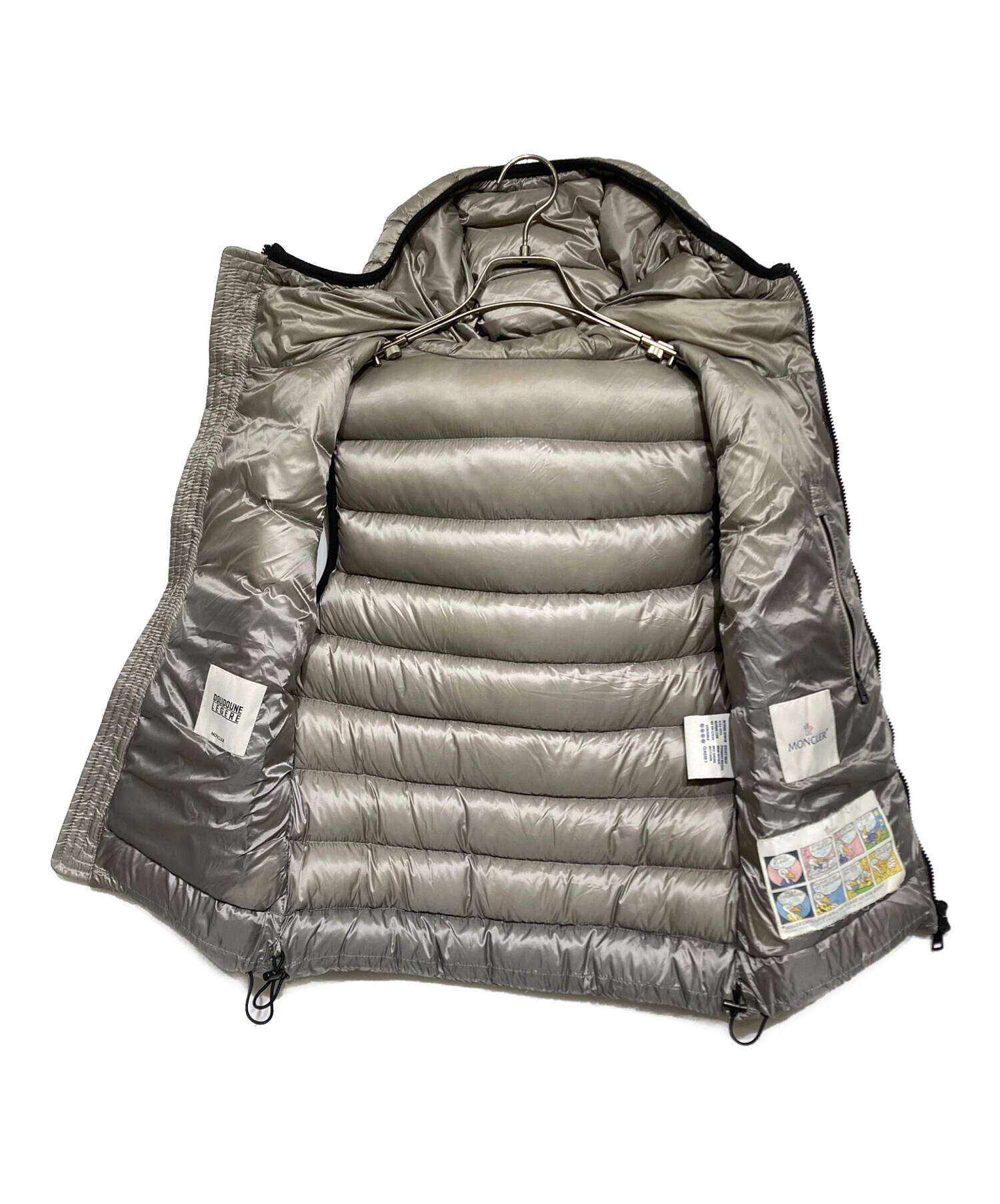 中古・古着通販】MONCLER (モンクレール) RAY GILET ダウンベスト グレー｜ブランド・古着通販 トレファク公式【TREFAC  FASHION】スマホサイト