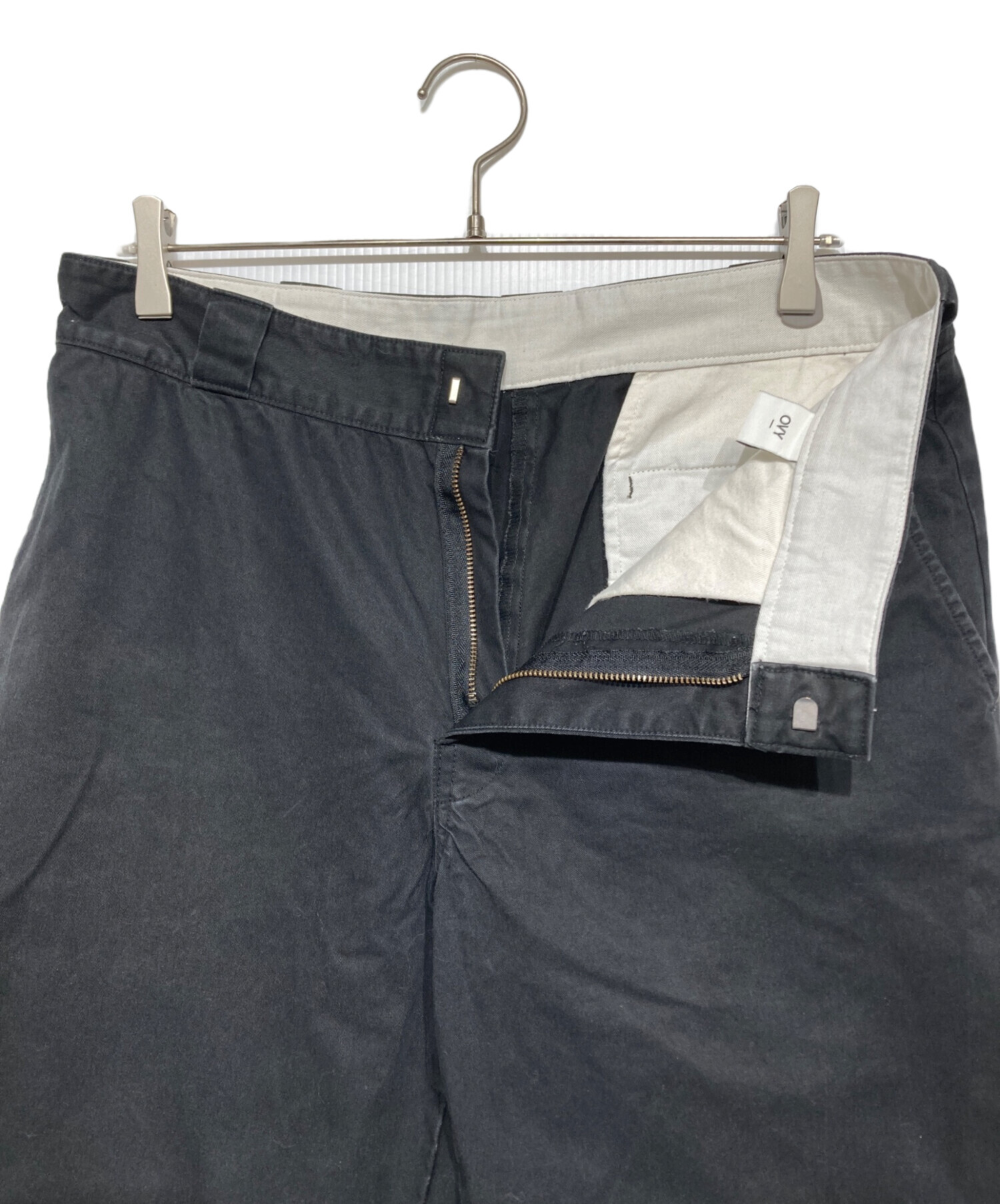 中古・古着通販】OVY (オヴィー) standard cotton work pants ブラック サイズ:XL｜ブランド・古着通販  トレファク公式【TREFAC FASHION】スマホサイト