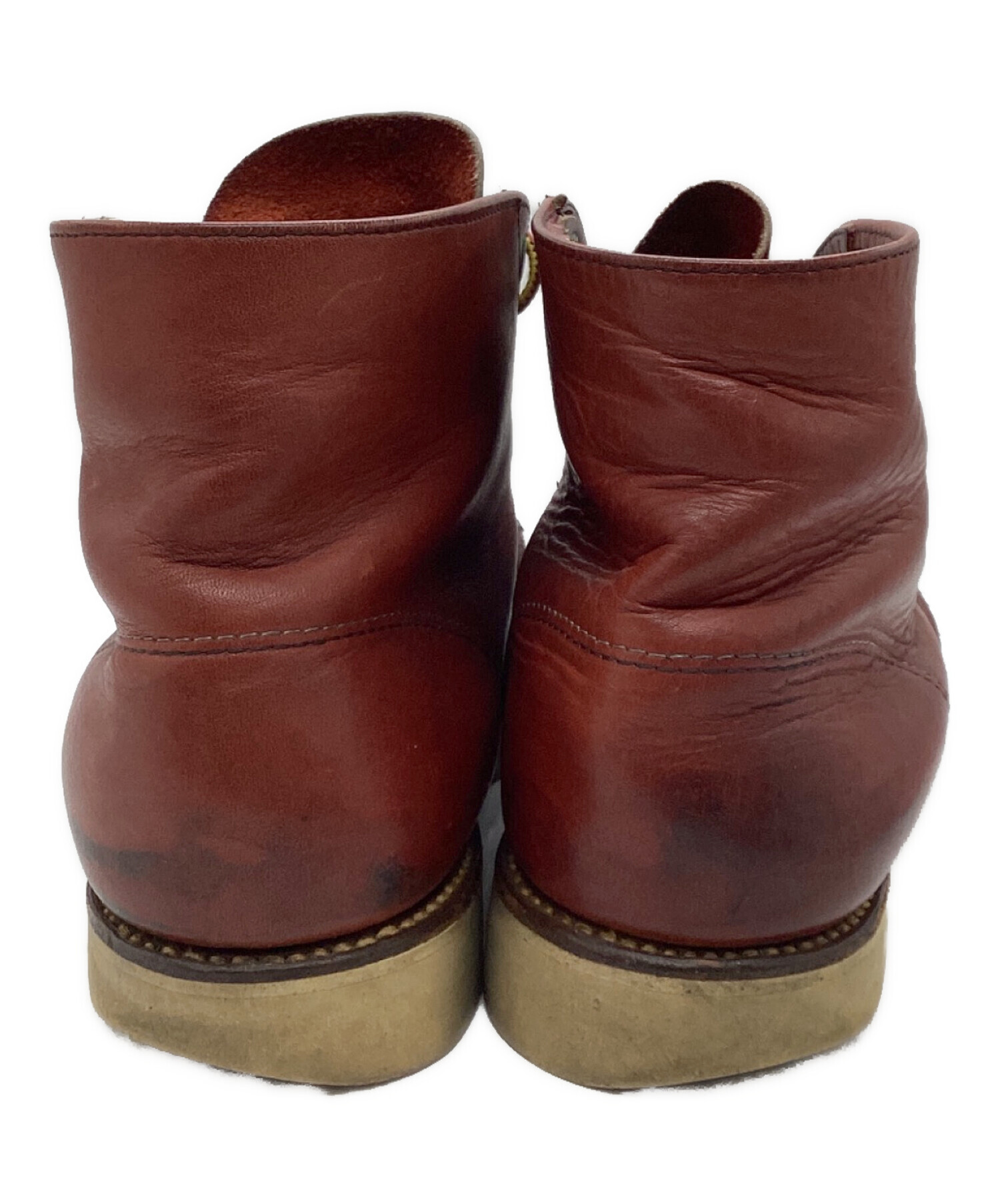 中古・古着通販】RED WING (レッドウィング) BEAMS (ビームス) 別注半円犬タグアイリッシュセッター ブラウン  サイズ:8D｜ブランド・古着通販 トレファク公式【TREFAC FASHION】スマホサイト