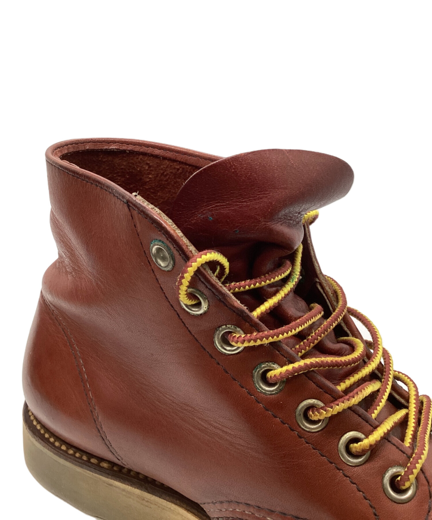 中古・古着通販】RED WING (レッドウィング) BEAMS (ビームス) 別注半円犬タグアイリッシュセッター ブラウン  サイズ:8D｜ブランド・古着通販 トレファク公式【TREFAC FASHION】スマホサイト