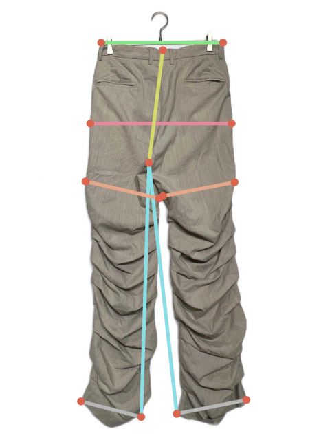 中古・古着通販】RANDY (ランディー) SHOPPING CART ACCORDION PANTS ベージュ サイズ:M｜ブランド・古着通販  トレファク公式【TREFAC FASHION】スマホサイト