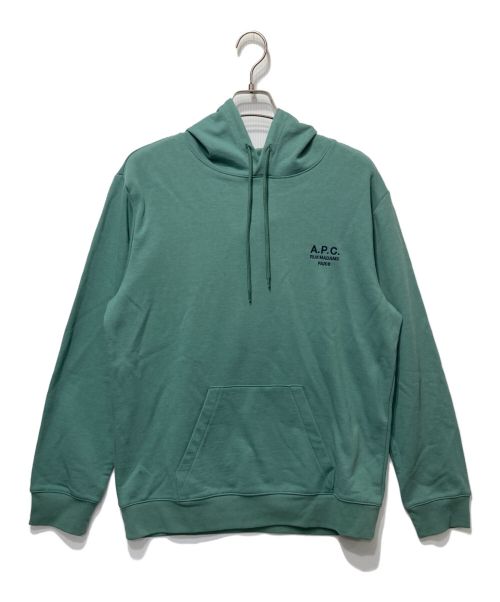 中古・古着通販】A.P.C. (アーペーセー) ロゴパーカー グリーン サイズ:L 未使用品｜ブランド・古着通販 トレファク公式【TREFAC  FASHION】スマホサイト