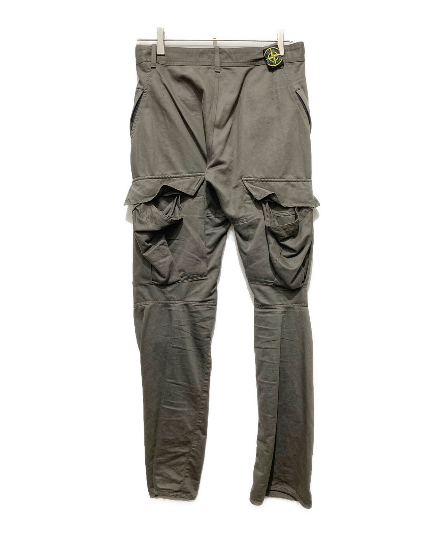 中古・古着通販】STONE ISLAND (ストーンアイランド) 07SS PARACHUTE CARGO PANTS カーキ  サイズ:44｜ブランド・古着通販 トレファク公式【TREFAC FASHION】スマホサイト