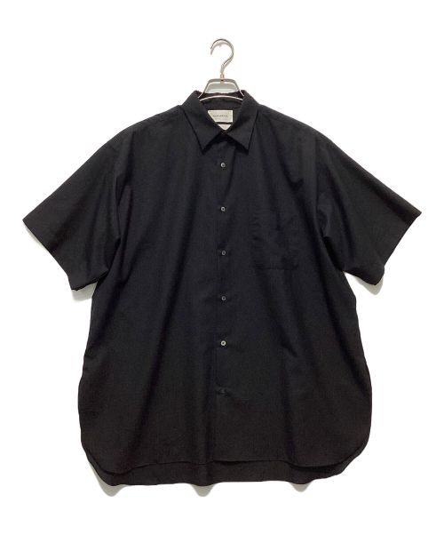 【中古・古着通販】MARKAWARE (マーカウェア) COMFORT FIT SHIRT S/S SUPER120s WOOL TROPICAL コンフォートフィット  シャツ ショートスリーブ スーパー120s ウールトロピカル ブラック サイズ:3｜ブランド・古着通販 トレファク公式 ...