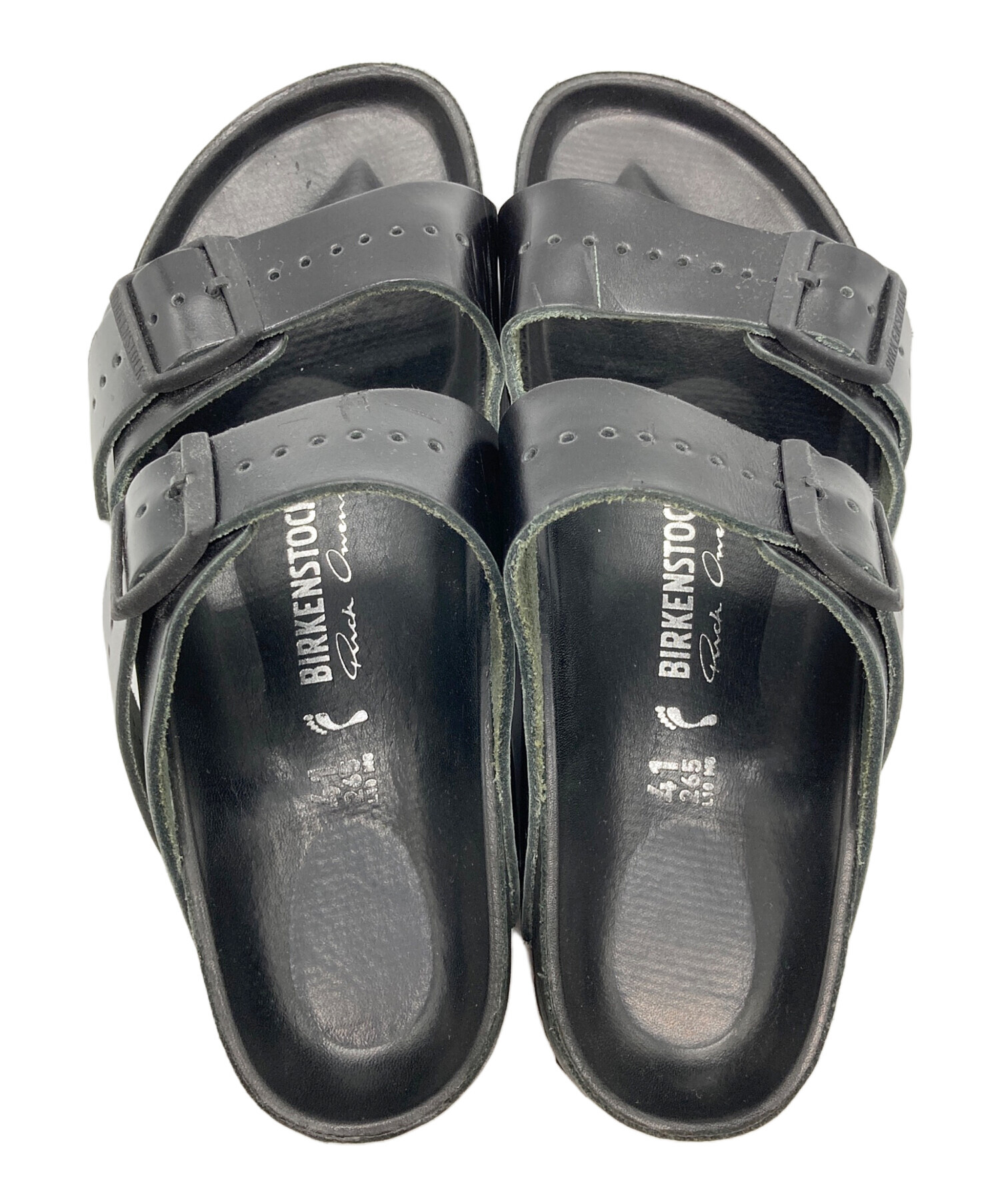 中古・古着通販】BIRKENSTOCK (ビルケンシュトック) RICK OWENS (リックオウエンス) Arizona EXTRO ブラック  サイズ:41｜ブランド・古着通販 トレファク公式【TREFAC FASHION】スマホサイト