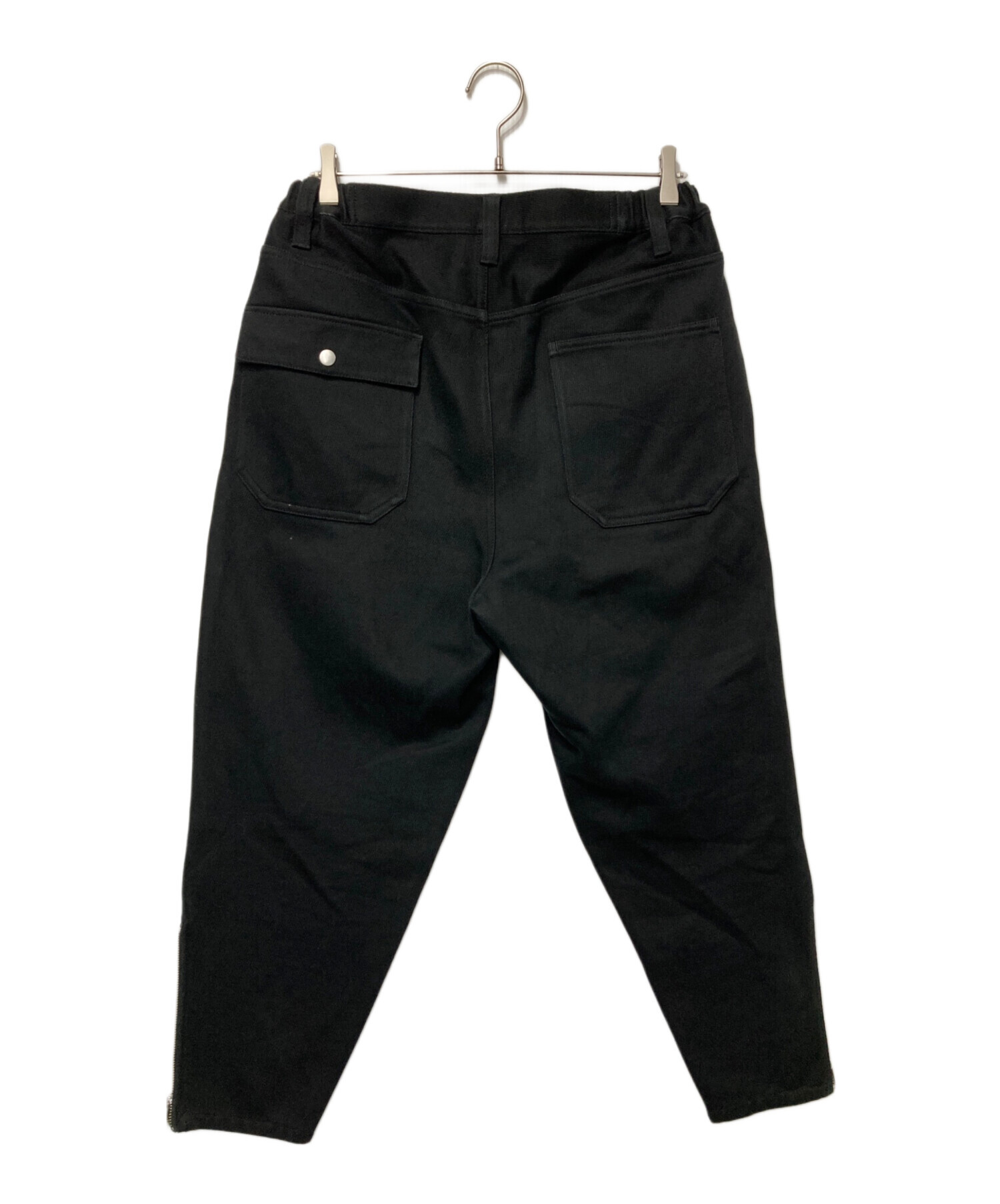 中古・古着通販】EESETT&Co (イーセットアンドコー) primary trousers ブラック サイズ:30｜ブランド・古着通販  トレファク公式【TREFAC FASHION】スマホサイト