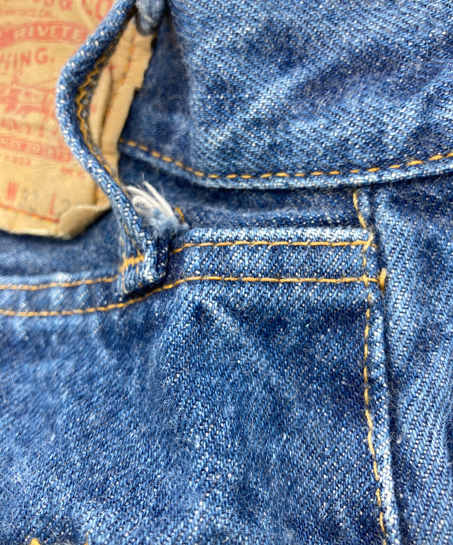 中古・古着通販】LEVI'S (リーバイス) 66後期501XXデニムパンツ インディゴ サイズ:W32｜ブランド・古着通販  トレファク公式【TREFAC FASHION】スマホサイト