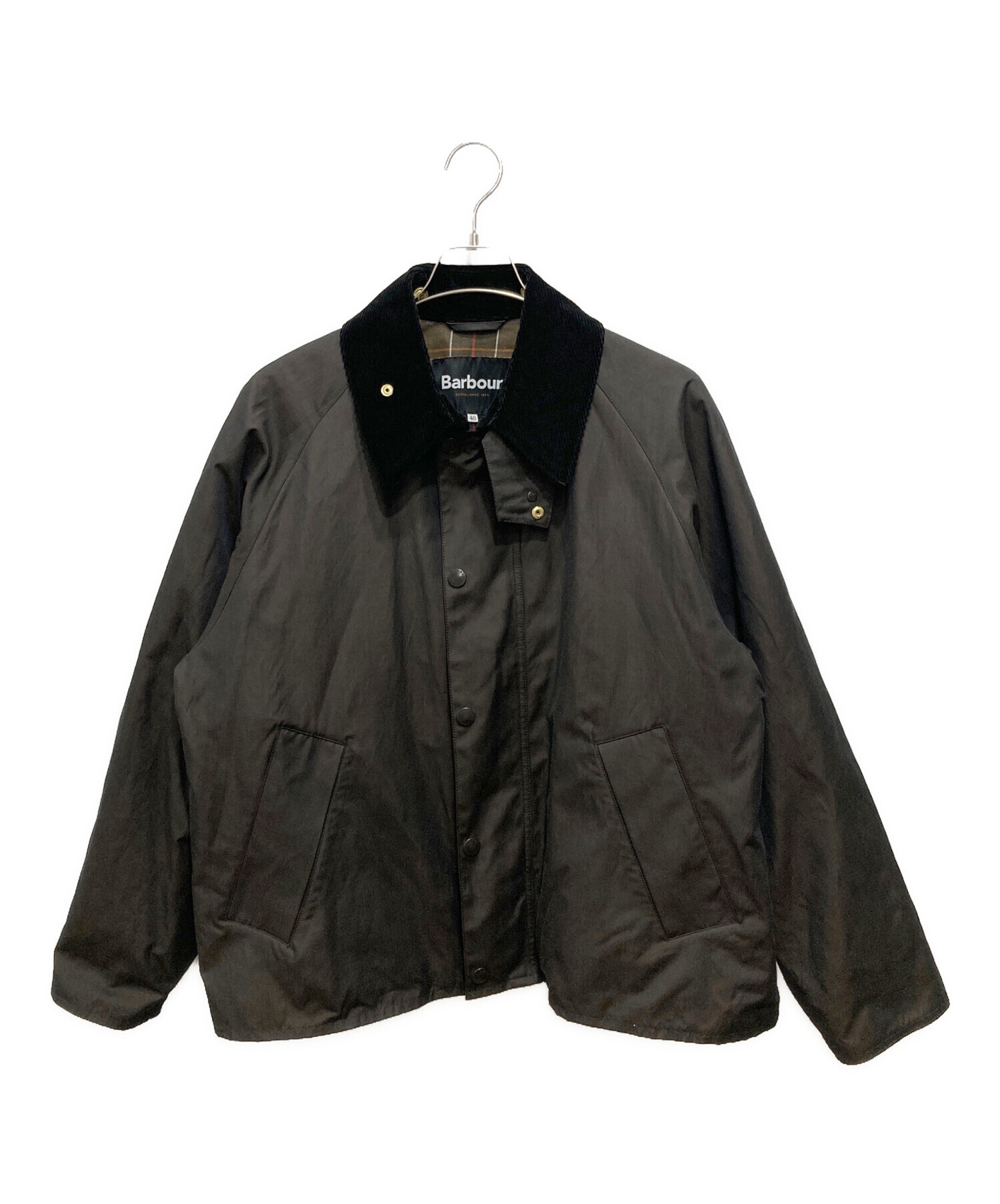 Barbour (バブアー) TRANSPORT JACKET グレー サイズ:40